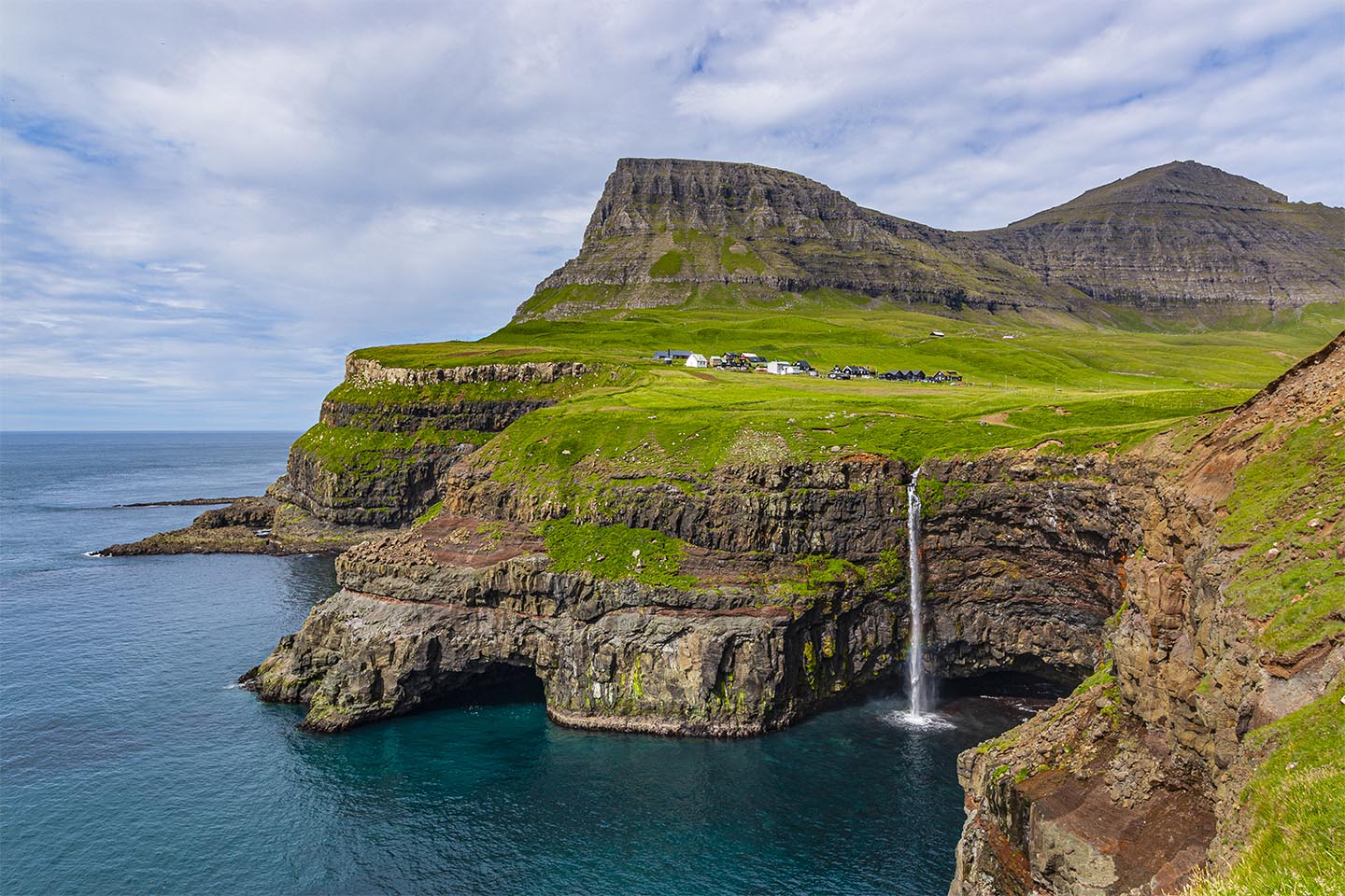 MuÌlafossur waterfall af Rasmus Gundorff Sæderup