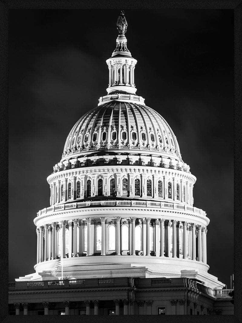 Repræsentanternes Hus Plakat - Smuk Arkitektur fra Washington