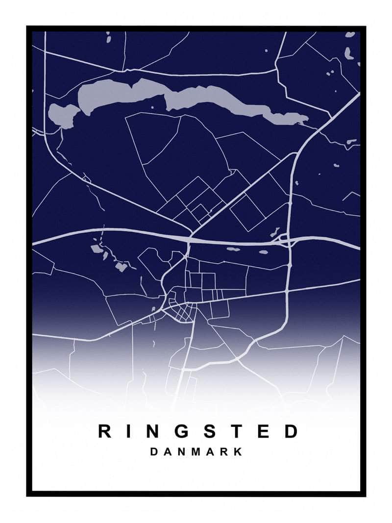 Ringsted Kortplakat – Udforsk Din Elskede By!