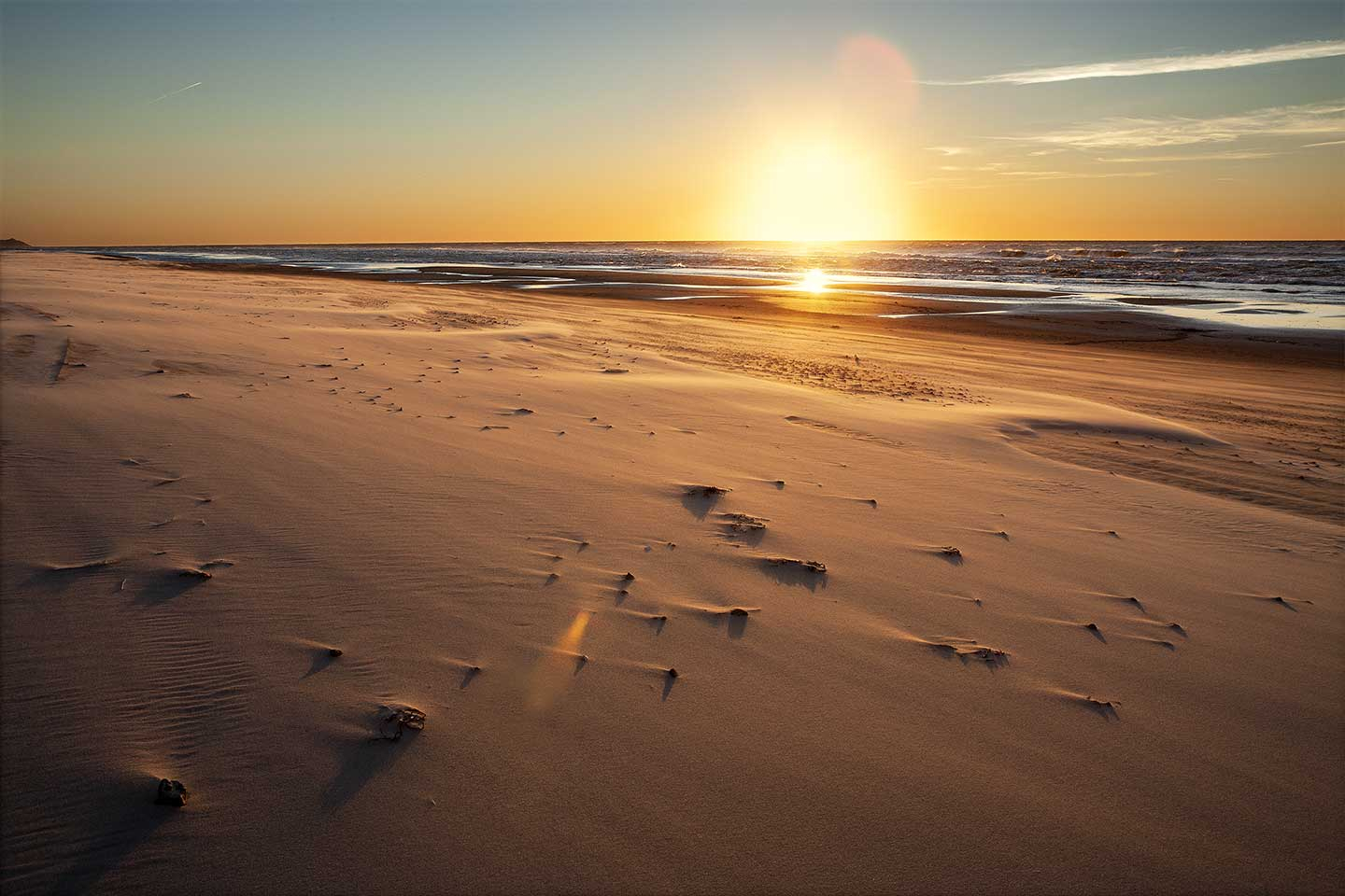 Sandflugt af Jørgen Bausager - Unik Fotokunst til Hjemmet