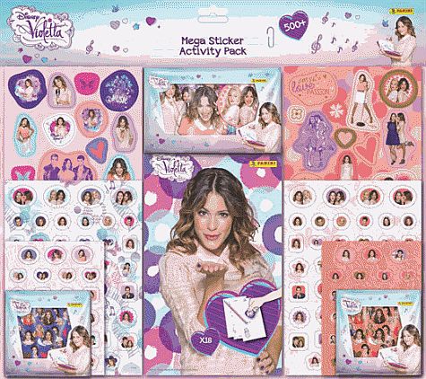 Fantastisk tilbud: Disney Violetta Klistermærker Mega Album