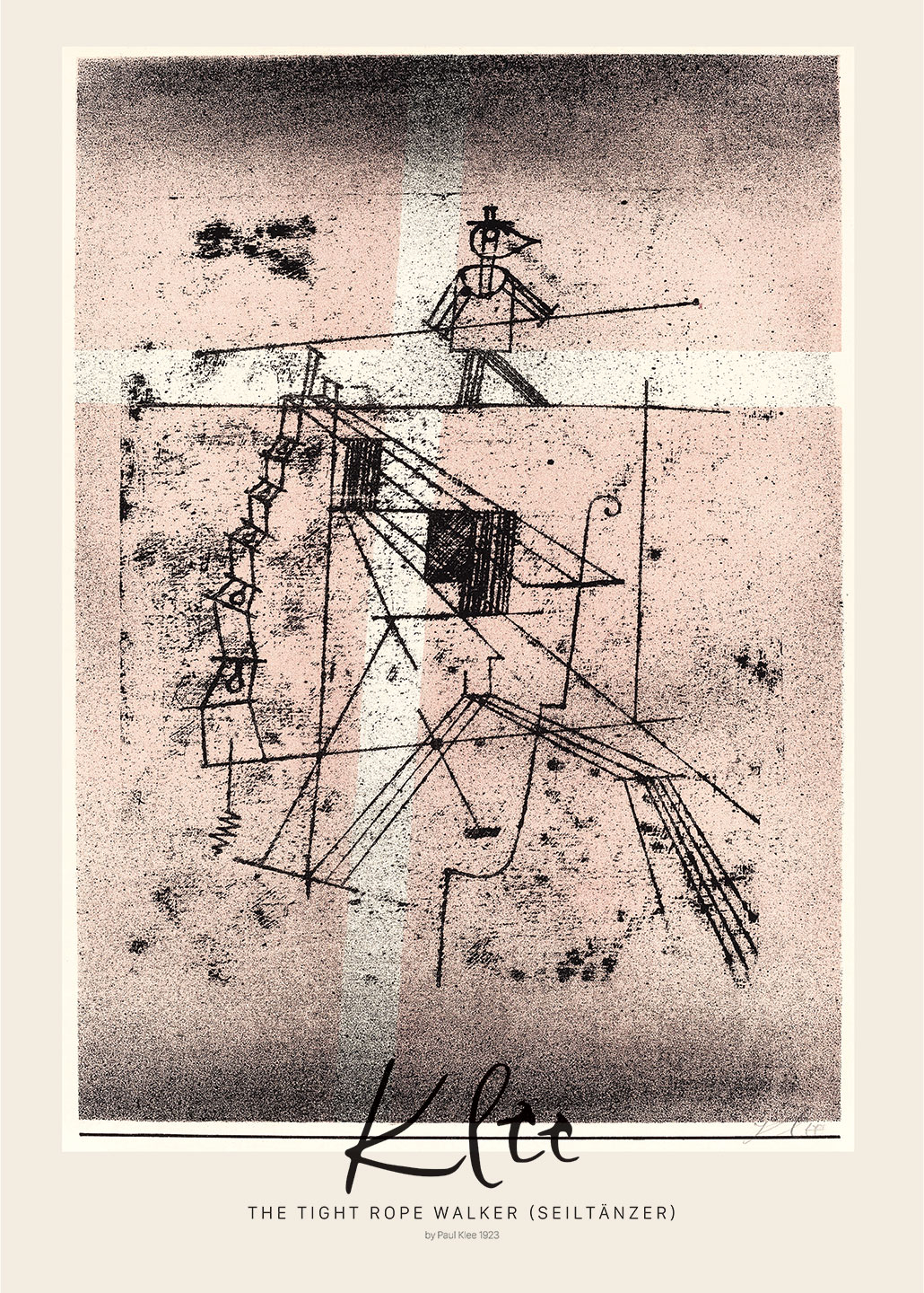 Tight Rope Walker Plakat – Unik Kunst til Dit Hjem
