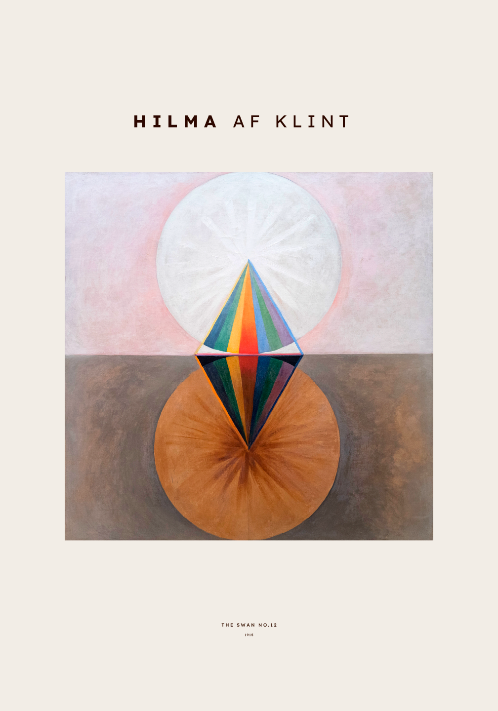 Swan No 12 Plakat - Unik Kunst til Hjemmet