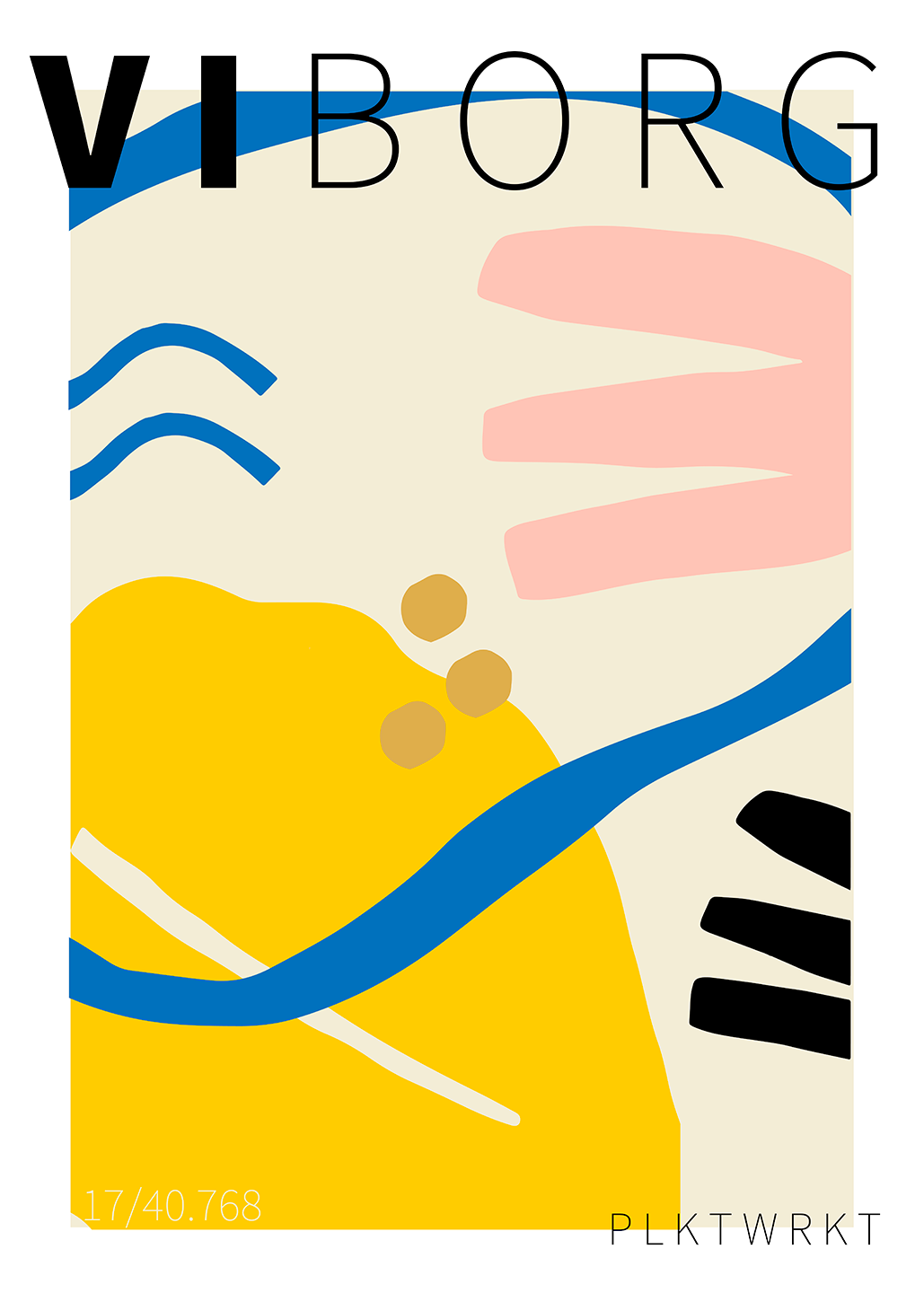Viborg Plakat - Unik Kunst til Dit Hjem