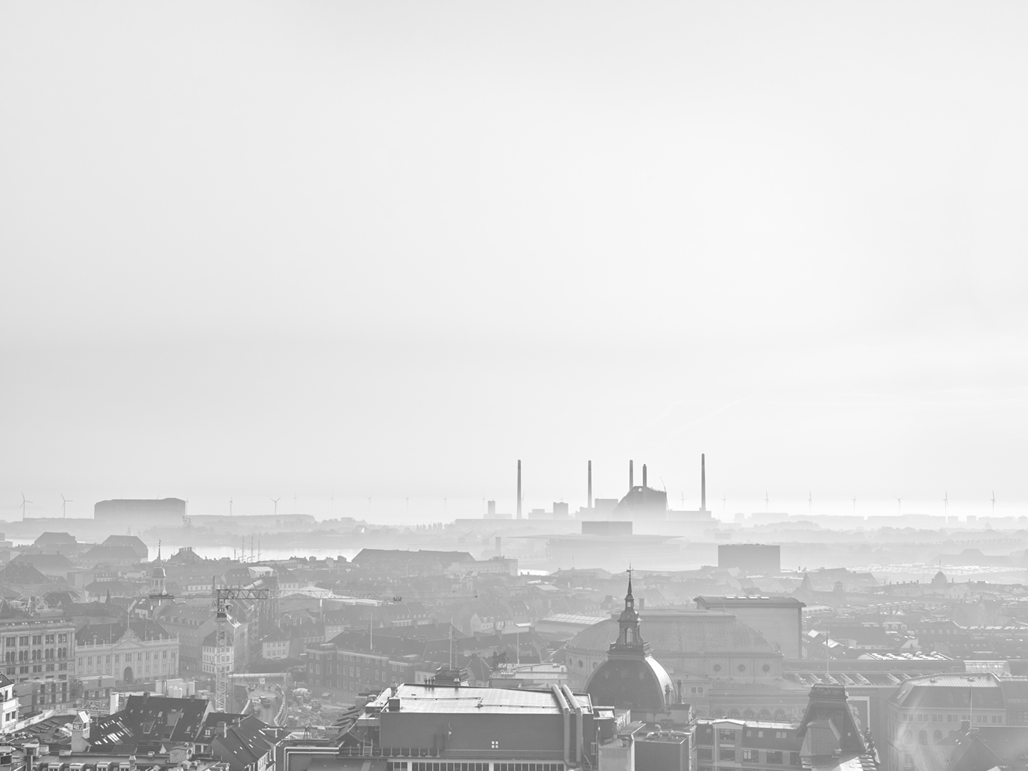 View Copenhagen No. 2 - Unikt Kunstværk til Hjemmet