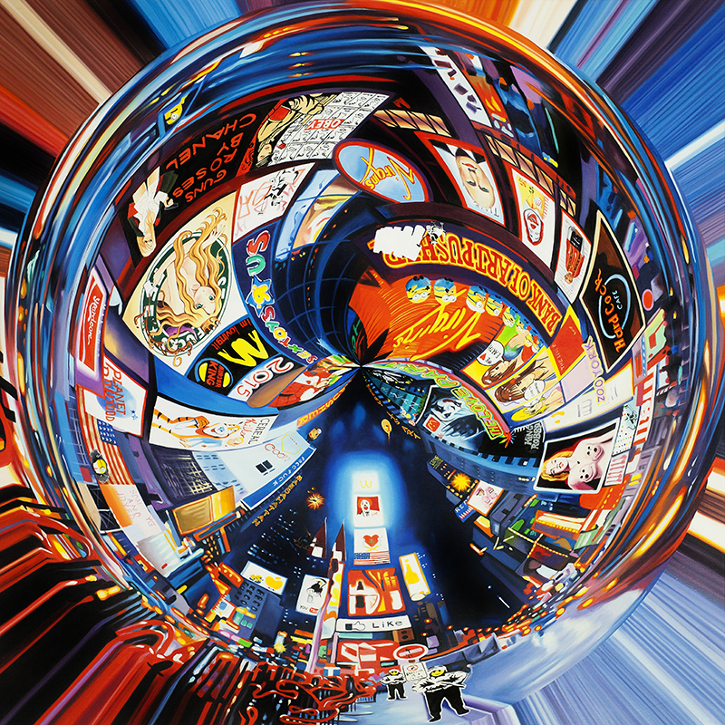 Virgin's Swirl Kunstværk fra Artpusher - Unik Pop Art