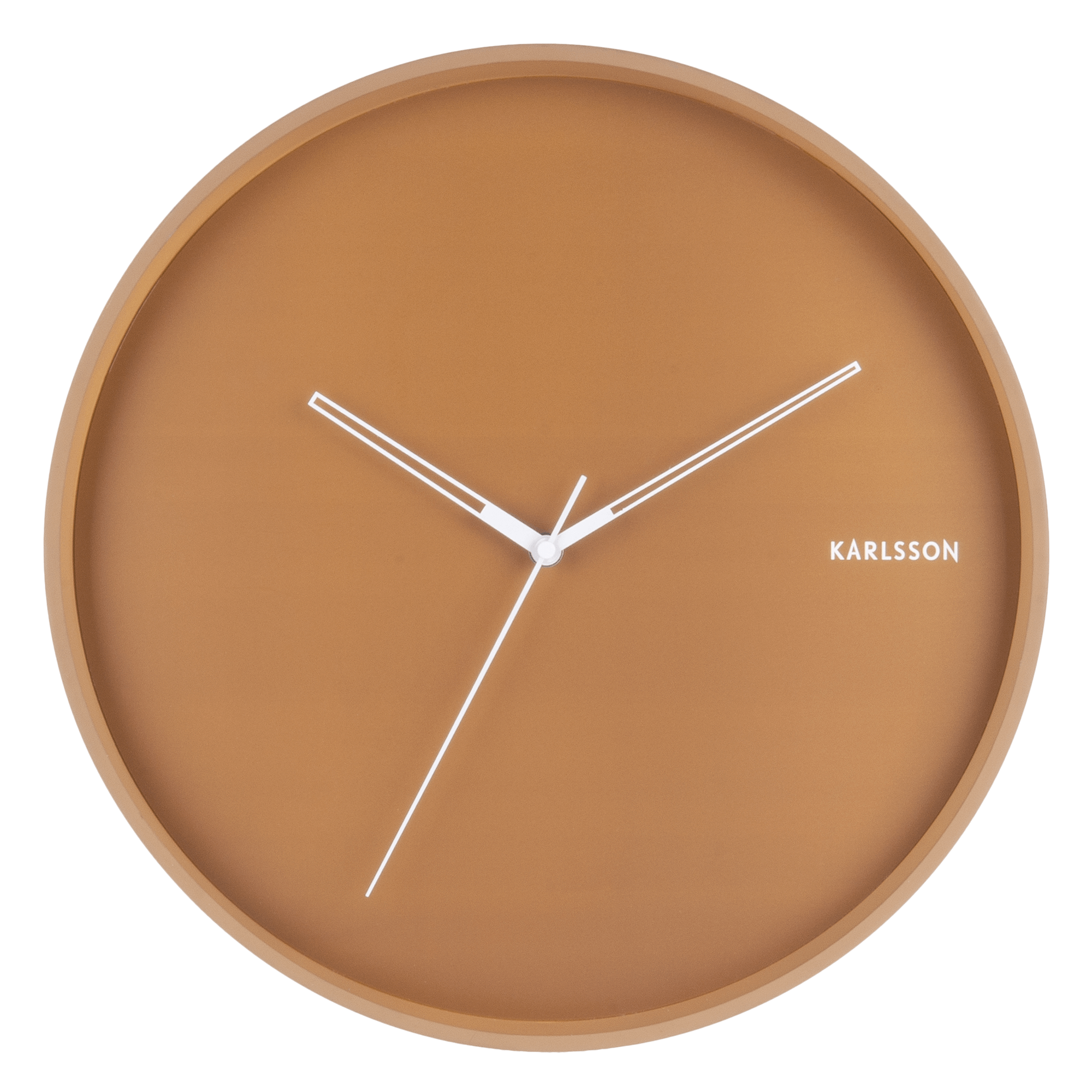 Trendy Karamel Vægur Ø 40 cm – Fantastisk Udsalg!