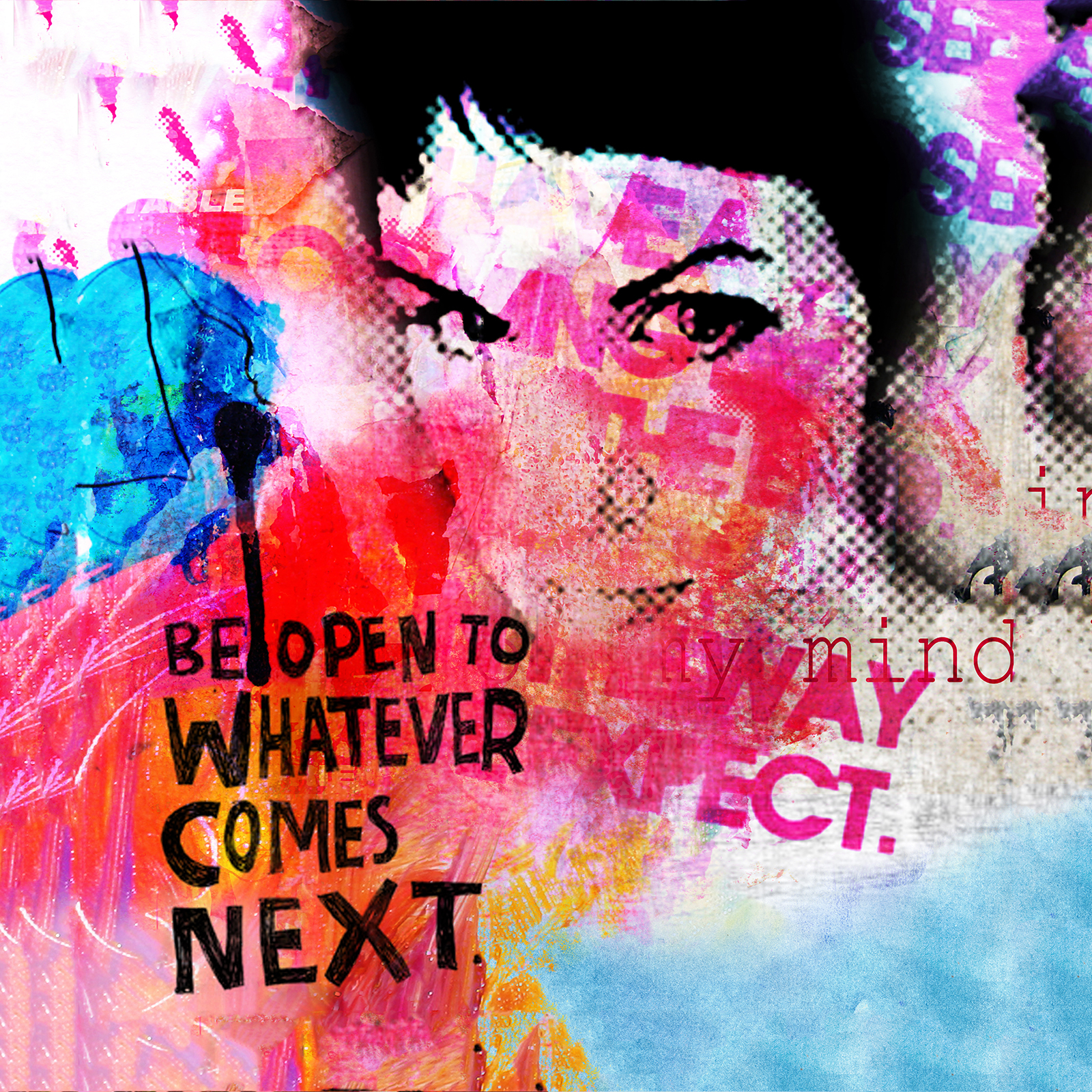 Unikt kunstværk "Whatever Comes" af Rikke Axelsen