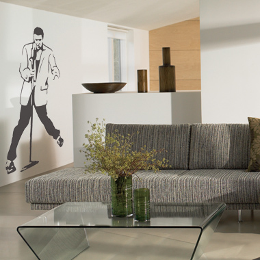 Elvis Wallsticker fra Jesper Haun - 50x83 cm