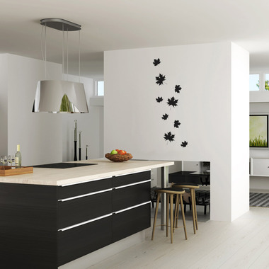 Blomster Wallsticker - Leaves fra Anline Ruby, 33x78 cm