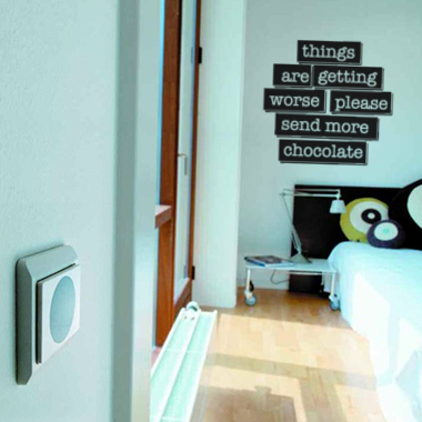 Worse vægklistermærke af Alan Smithee - 67x39 cm