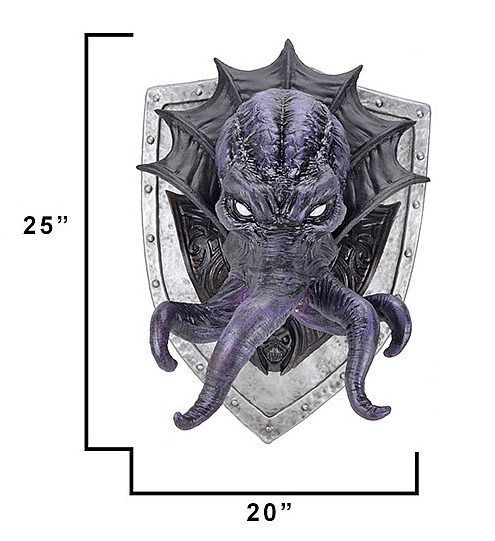 Dungeons & Dragons – Mind Flayer Vægplakette i Skum
