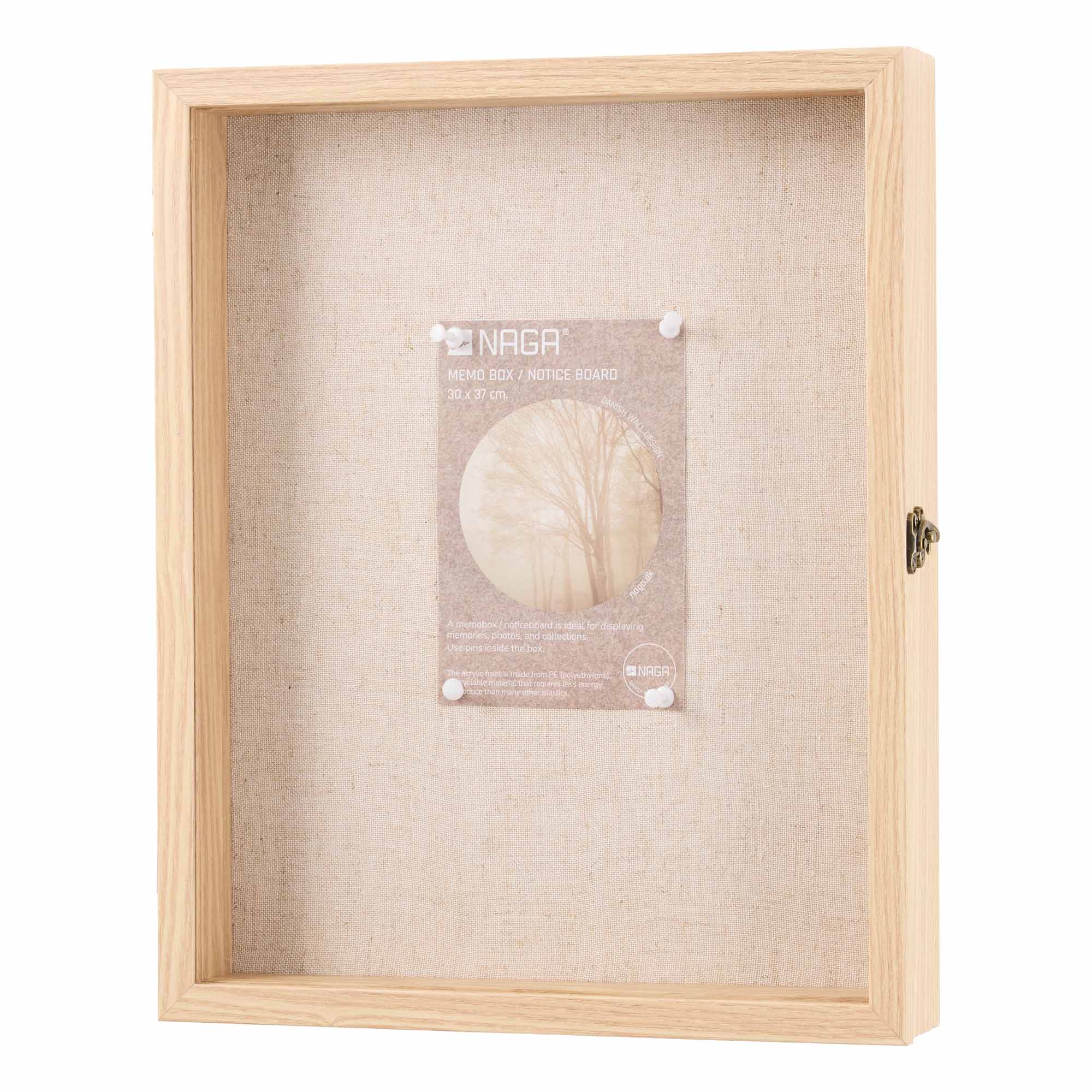 3D Træramme 30x37 cm - Perfekt Vægpynt!