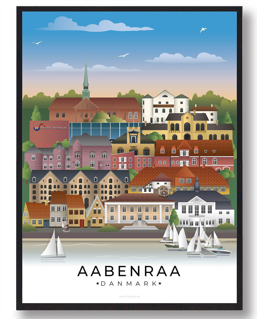 Restparti - Aabenraa Byplakat til God Pris