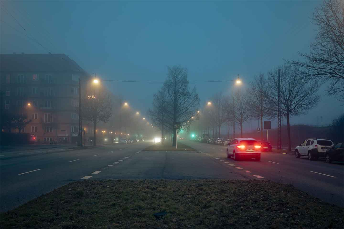 Fog U af Casper Norrbohm - Unikt kunstværk til hjemmet