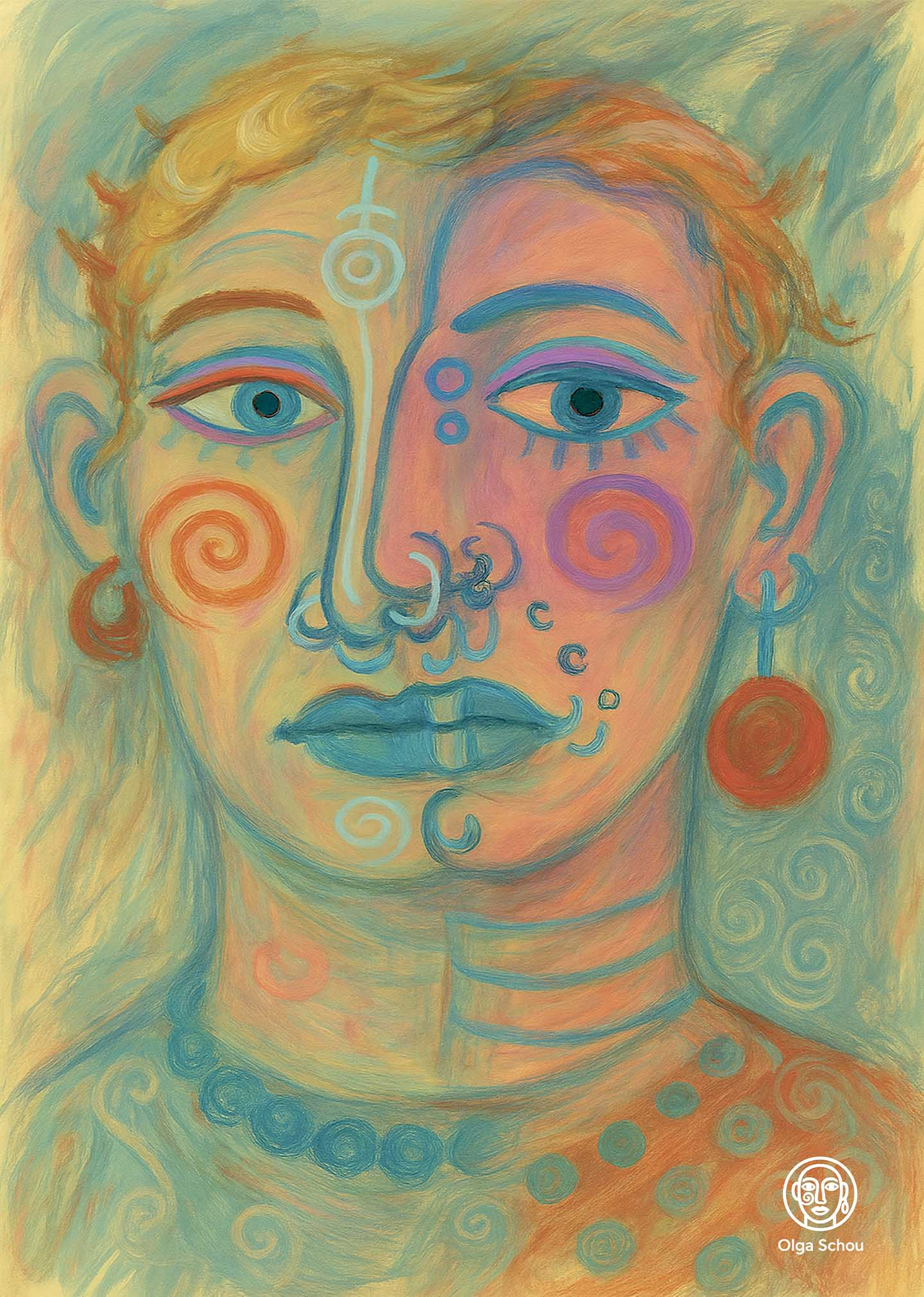 The mask of joy af Olga Schou