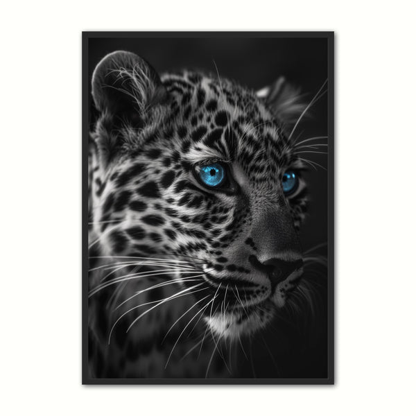 Blå Øjne 11 – Leopard Plakat fra Plakat Portalen