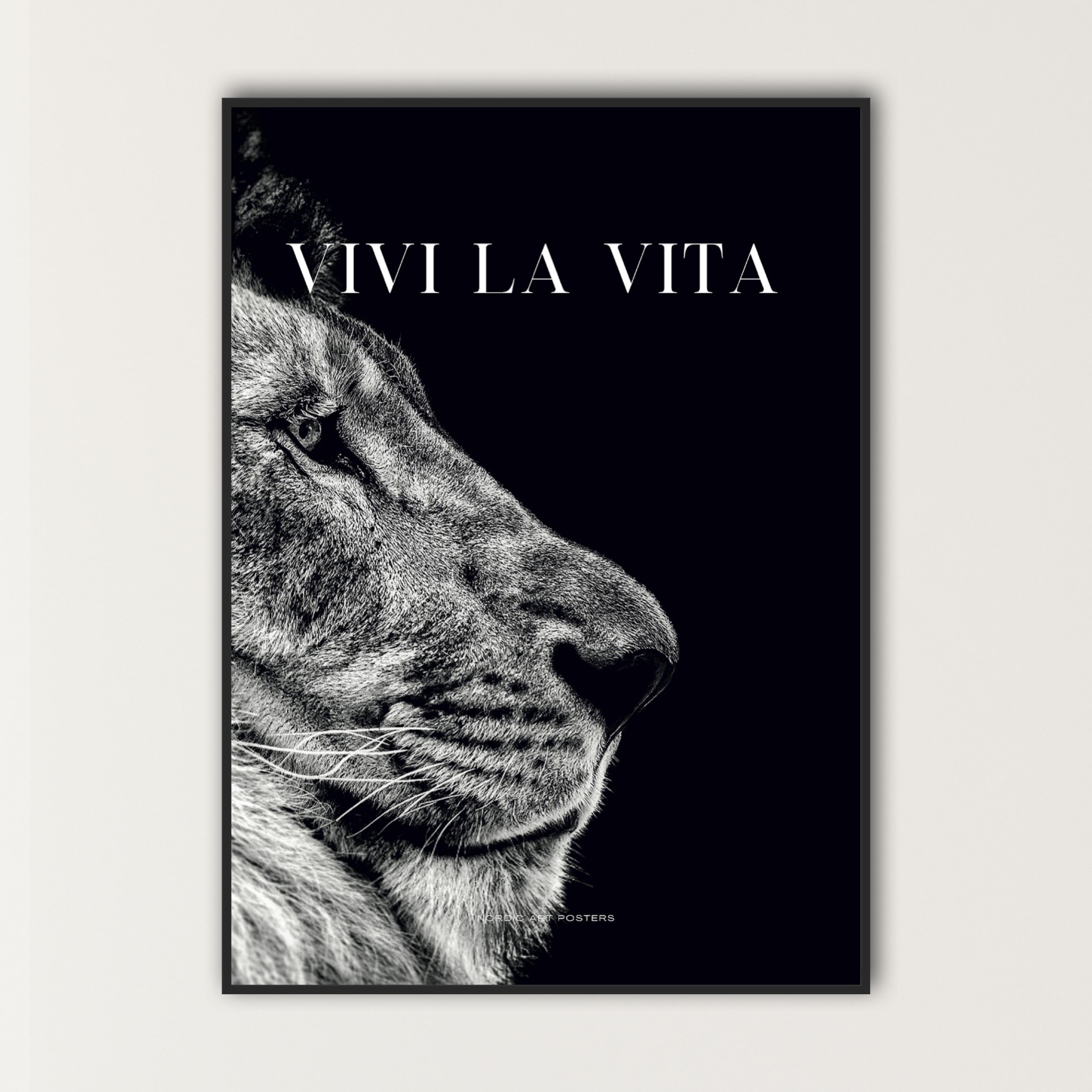Viva La Vita Plakat 50x70 cm - Uden Ramme