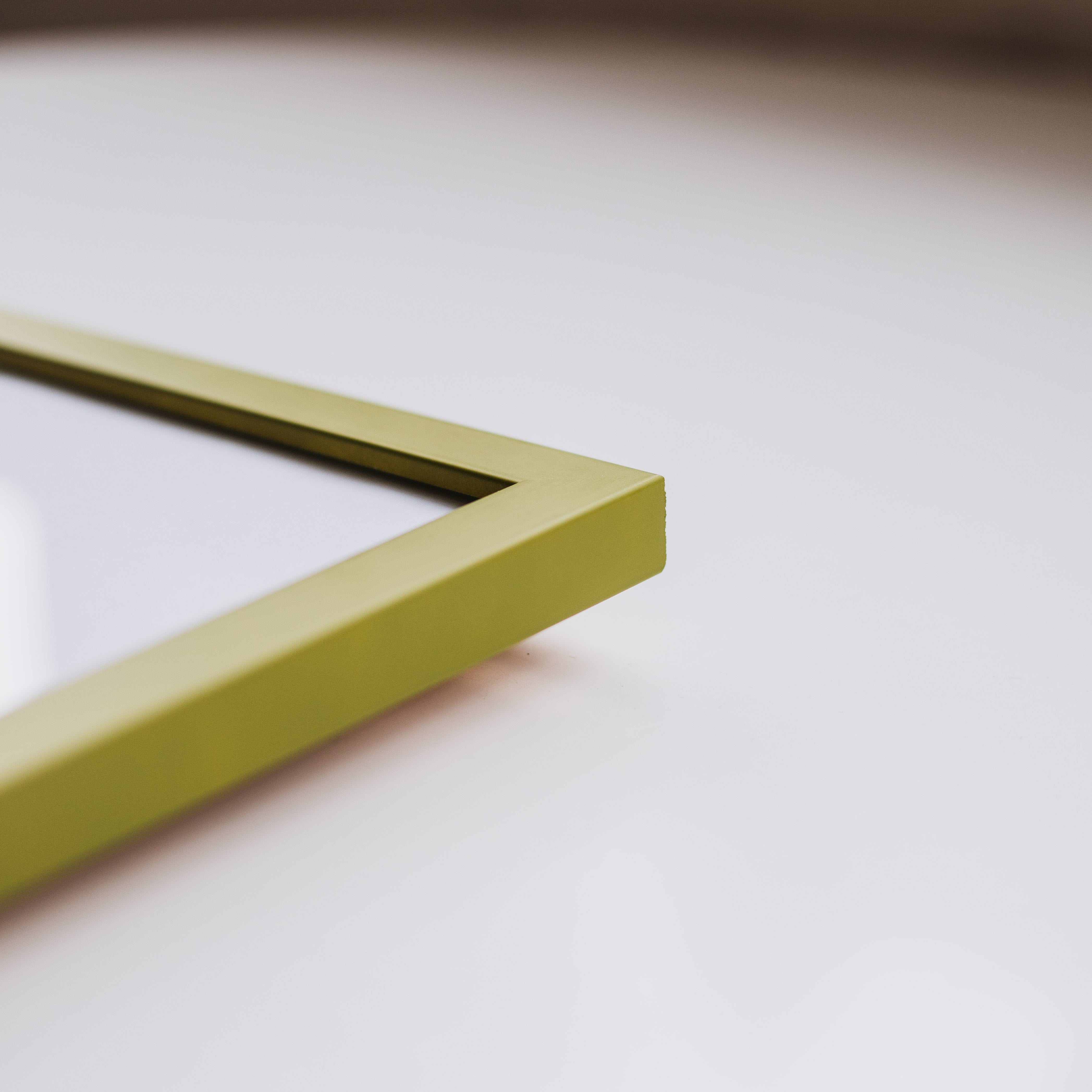 Lysegrøn Ramme fra Plakatsnedkeren - Gratis Fragt!