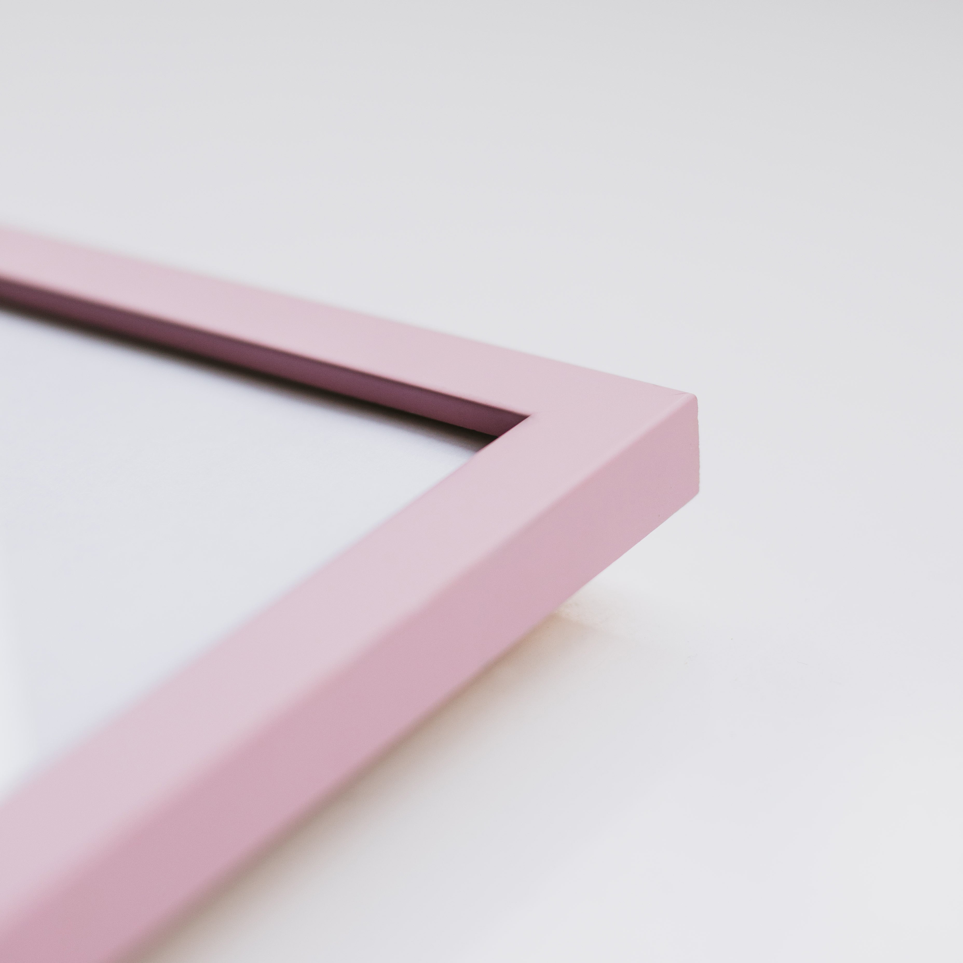 Lyserød Ramme fra Plakatsnedkeren - Fri Fragt!