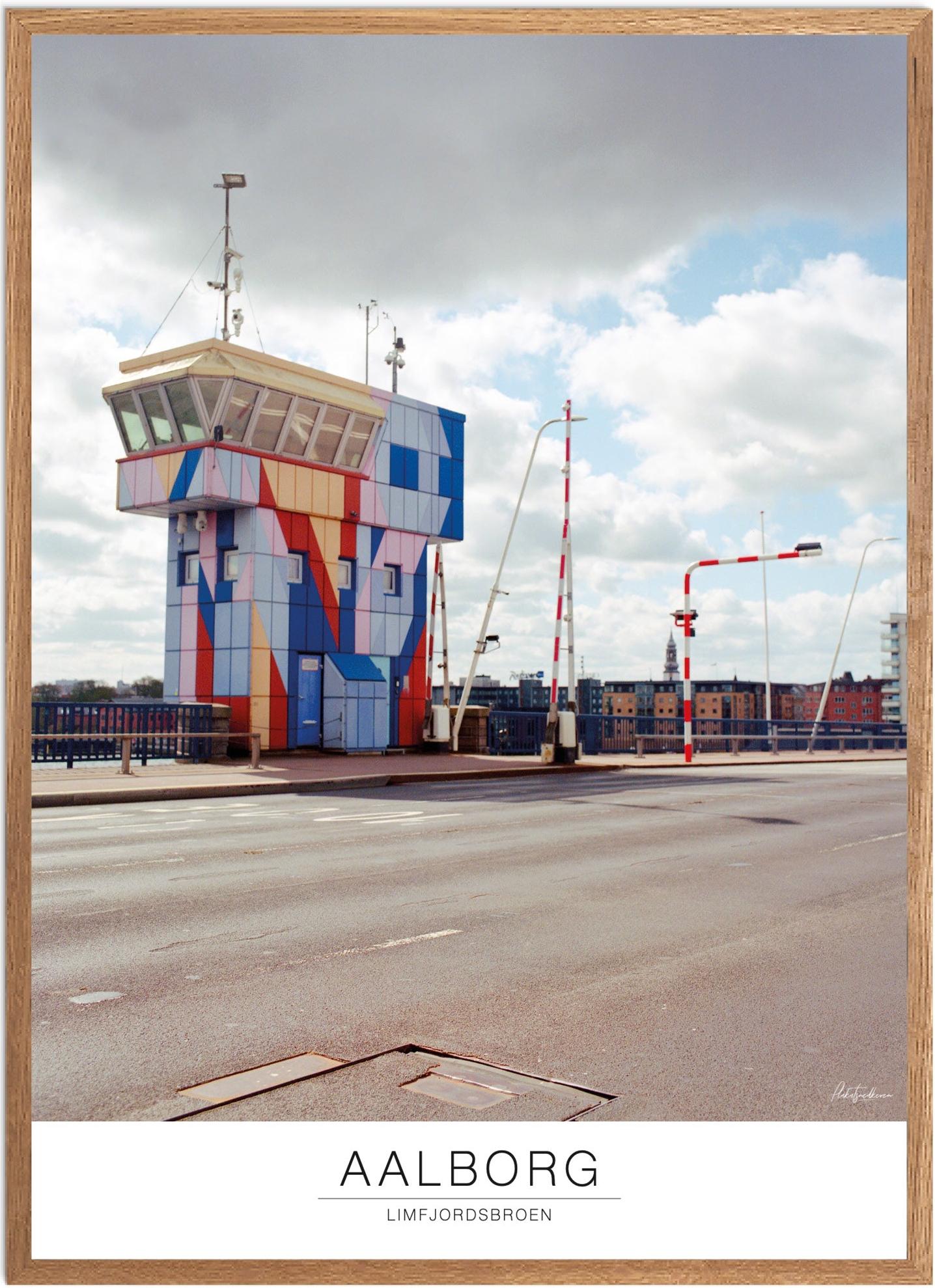 Plakat af Limfjordsbroen | Naturplakat | Nyhed!