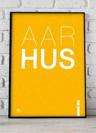 Aarhus Plakat – Smuk boligdekoration til stuen