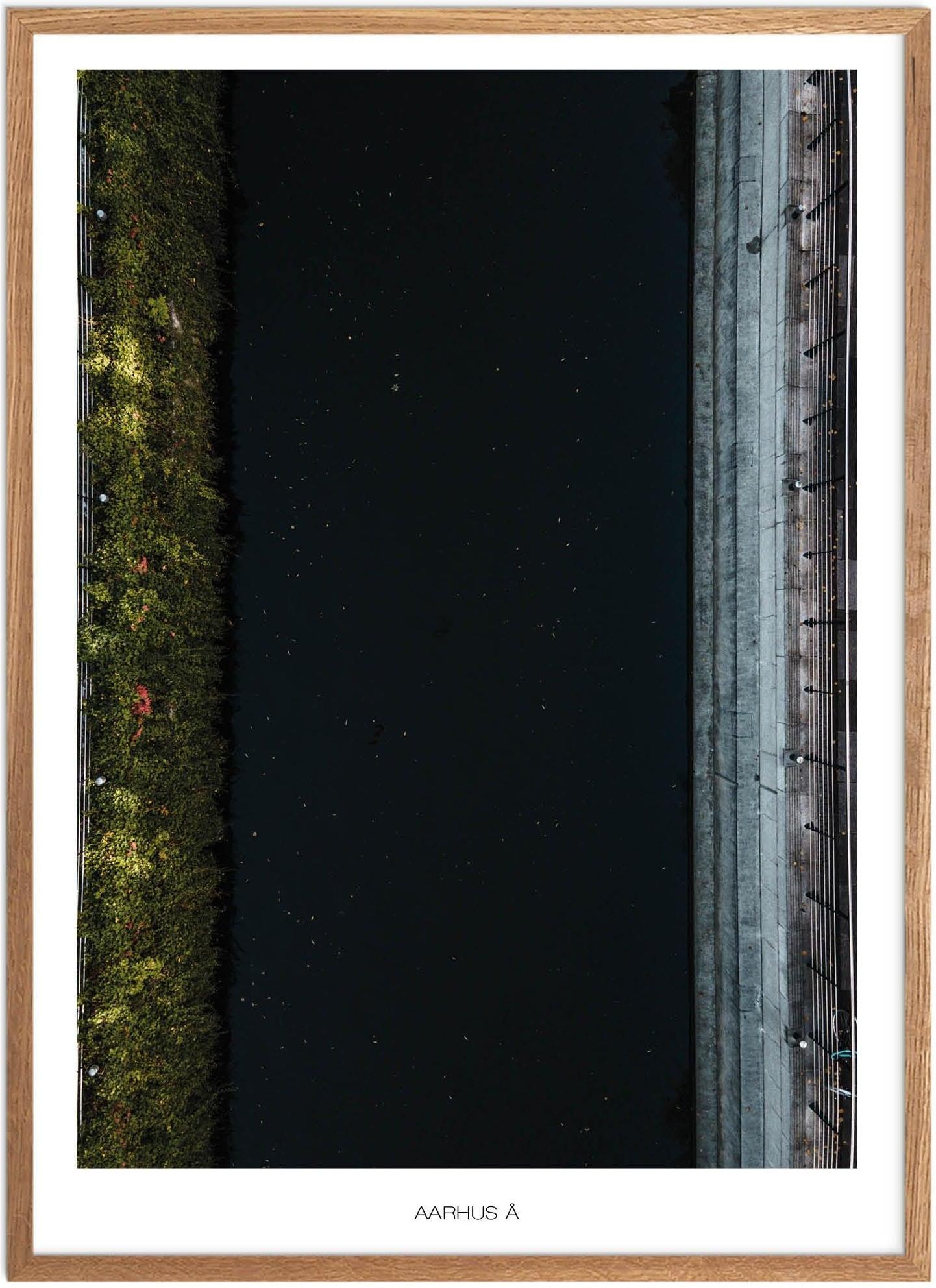 Plakat af Aarhus Å | Naturplakat | Bestsellers