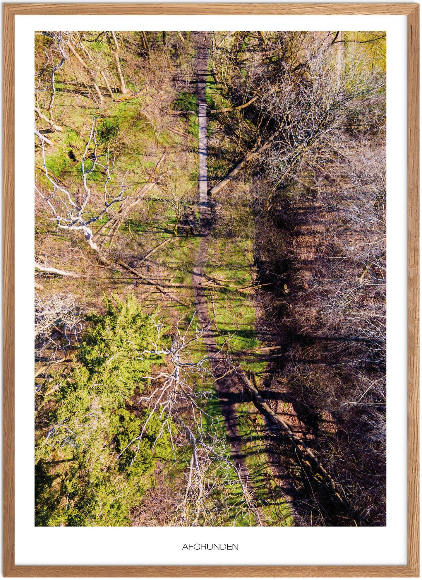 Plakat Afgrunden | Smuk Naturplakat fra Fyn