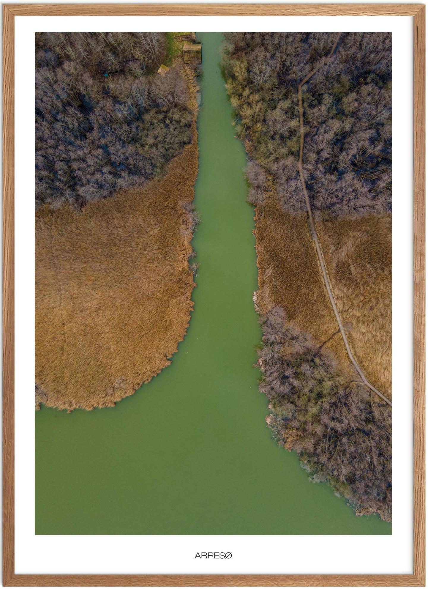 Plakat af Arresø | Smuk naturplakat fra Nordsjælland