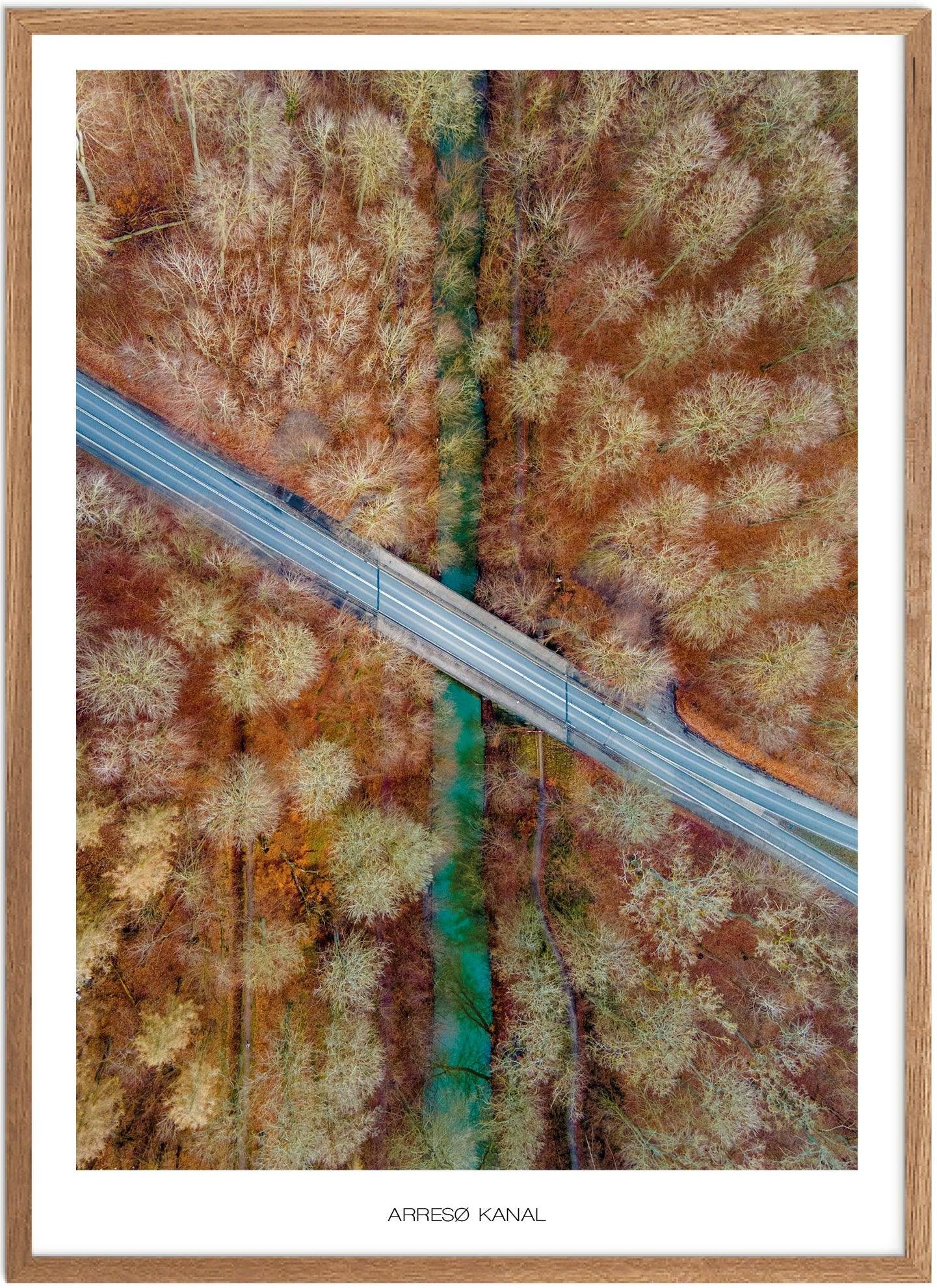 Plakat af Arresø | Naturplakat fra Nordsjælland