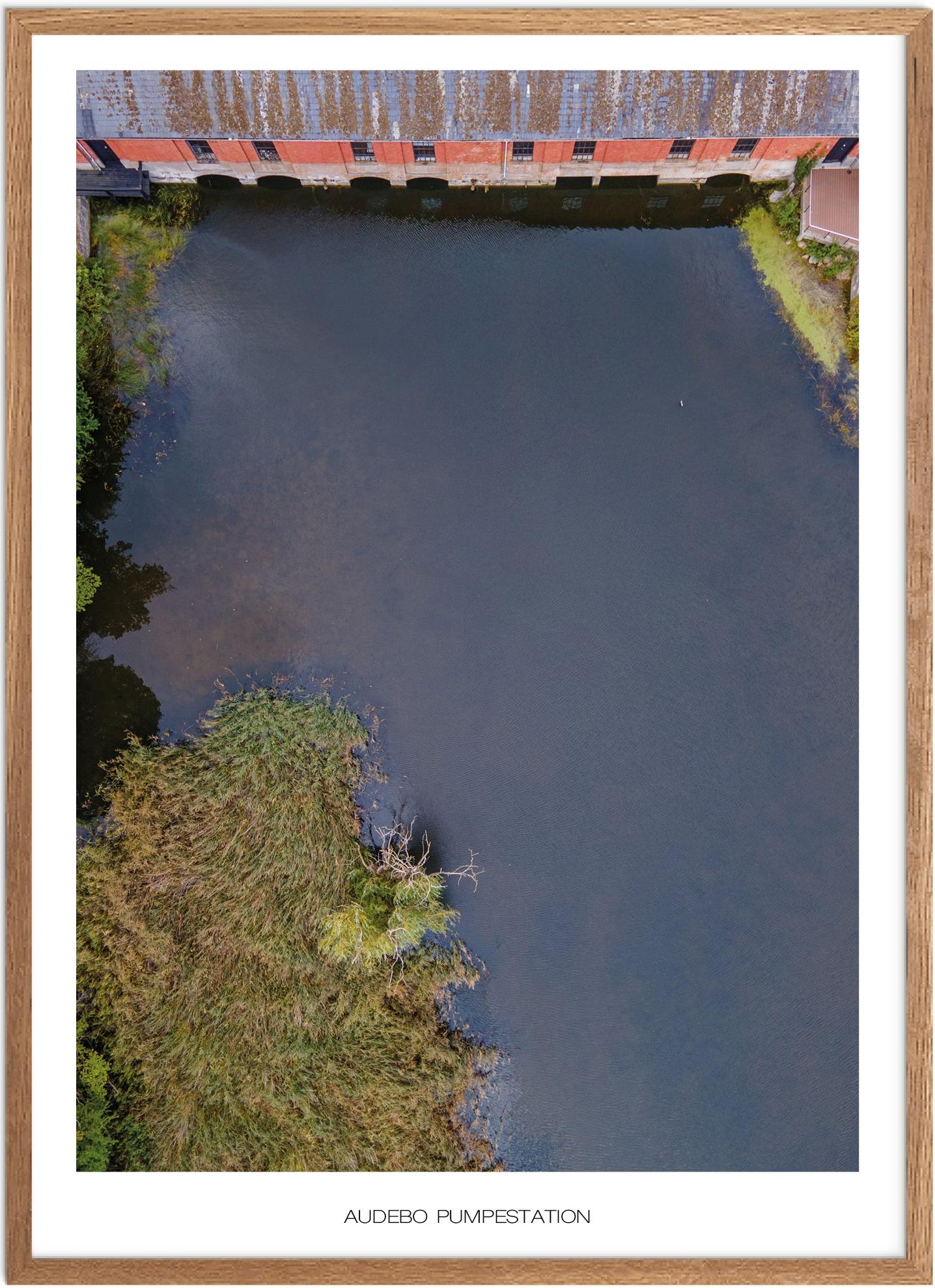 Audebo Pumpestation Plakat | Naturplakat fra Vestsjælland