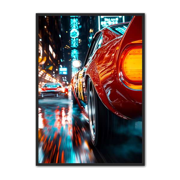 Bilplakat 85 – Klassisk Gadeløb til Fantastisk Pris!