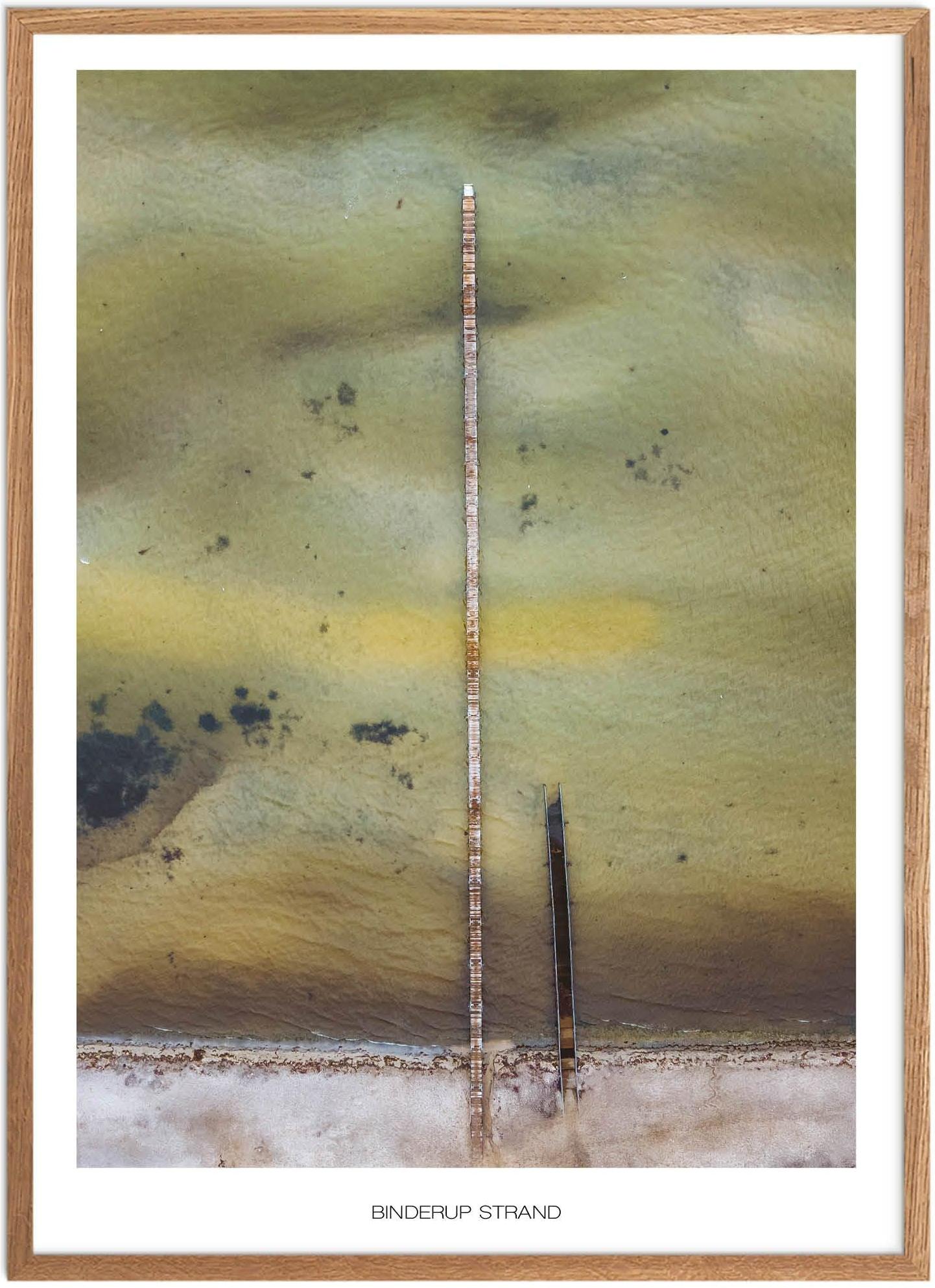 Plakat af Binderup Strand | Naturmotiv fra Sydjylland