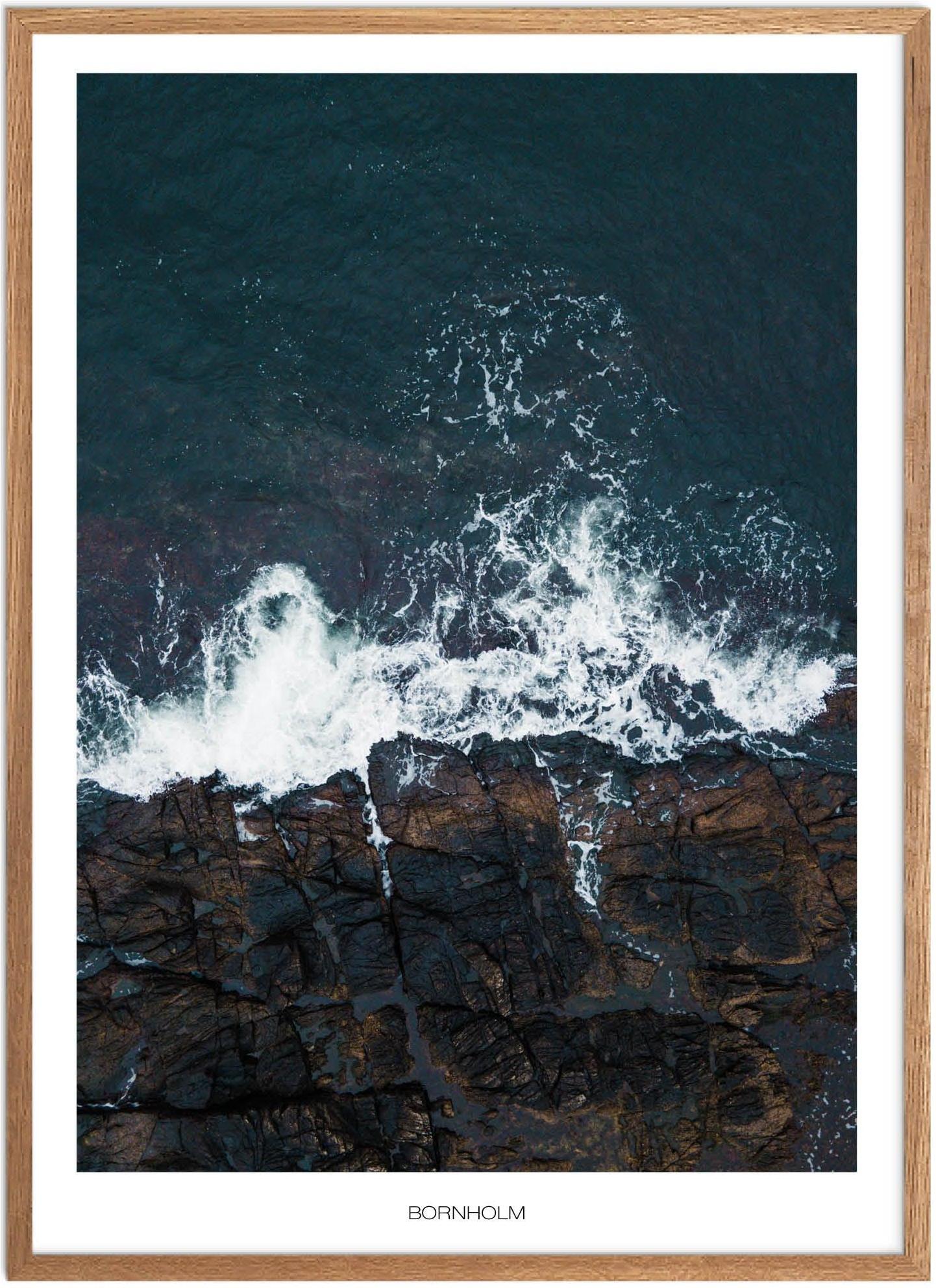 Bornholm Naturplakat | Smukke Kystklipper Plakater