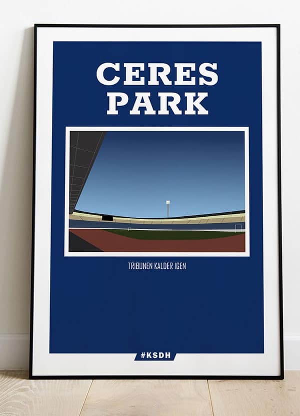 Ceres Park Plakat - Fodboldplakat til AGF Fans, Kr. 199