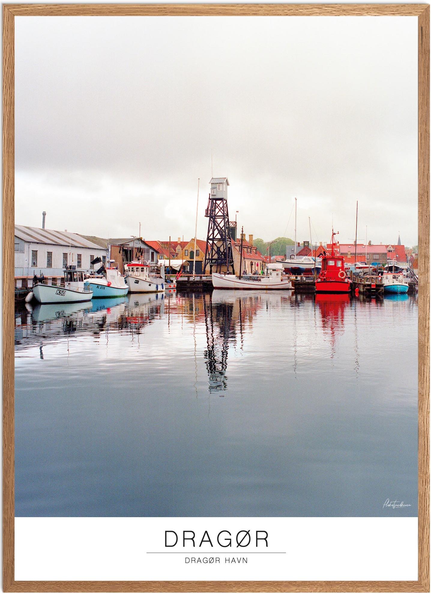 Plakat af Dragør | Naturplakat fra Plakatsnedkeren
