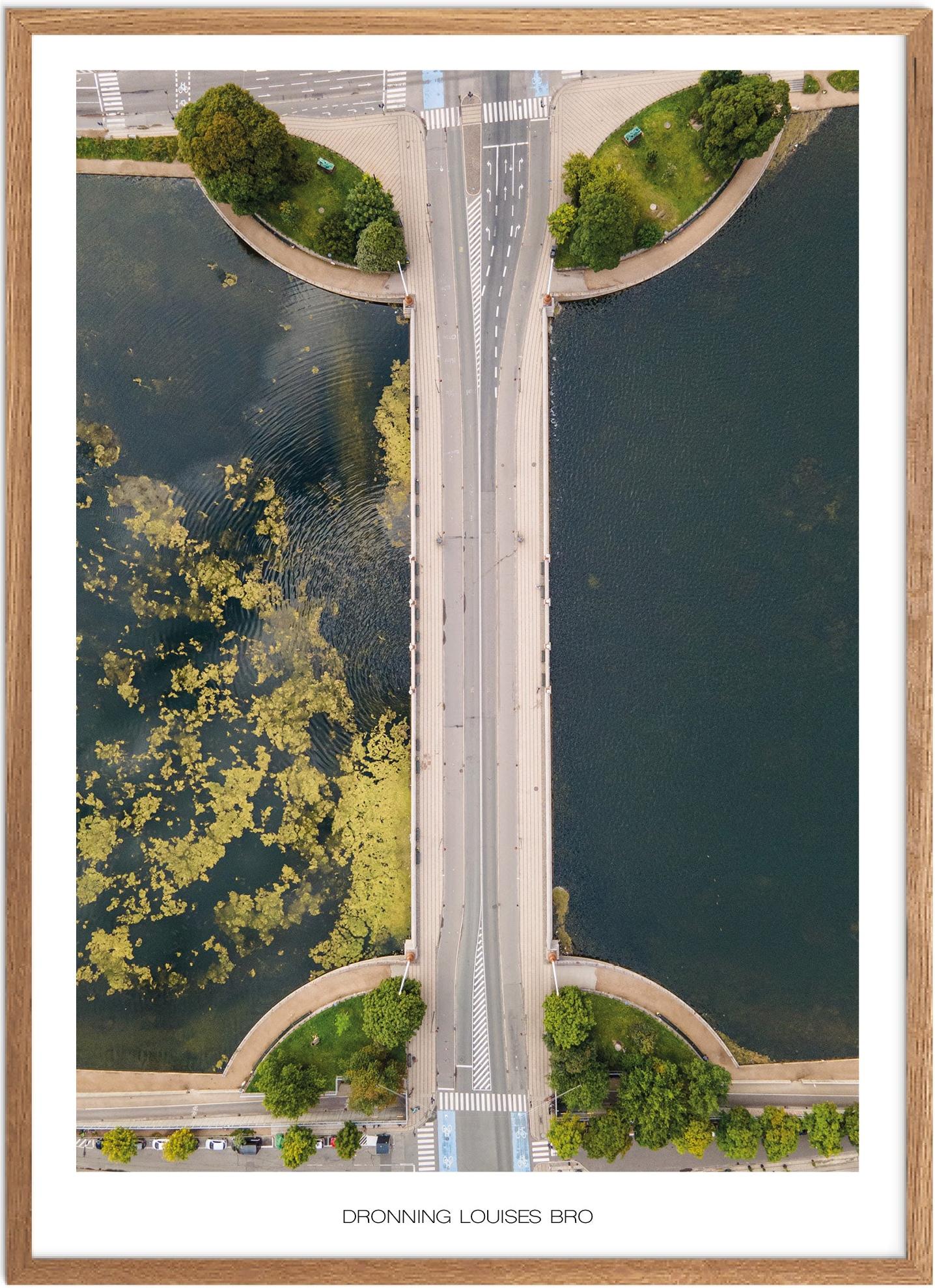 Plakat af Dronning Louises Bro | Smuk Naturplakat