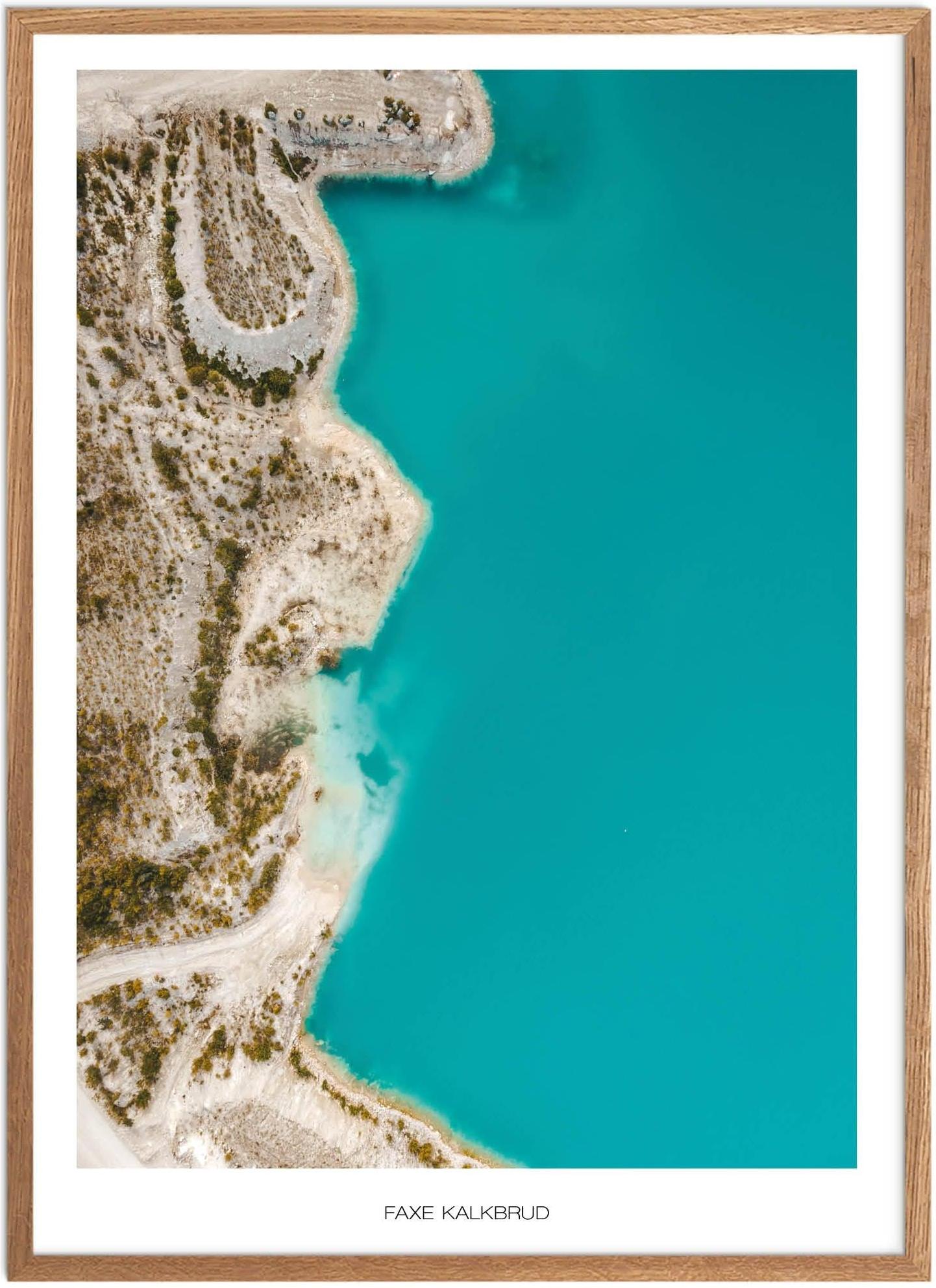 Faxe Kalkbrud Plakat | Naturplakat fra Plakatsnedkeren