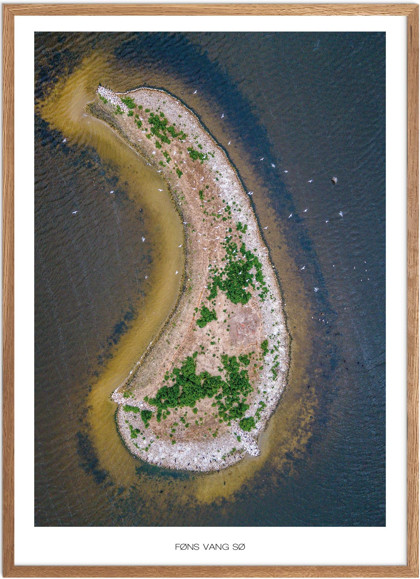 Gamborg Fjord Plakat | Naturskøn Plakat fra Fyn