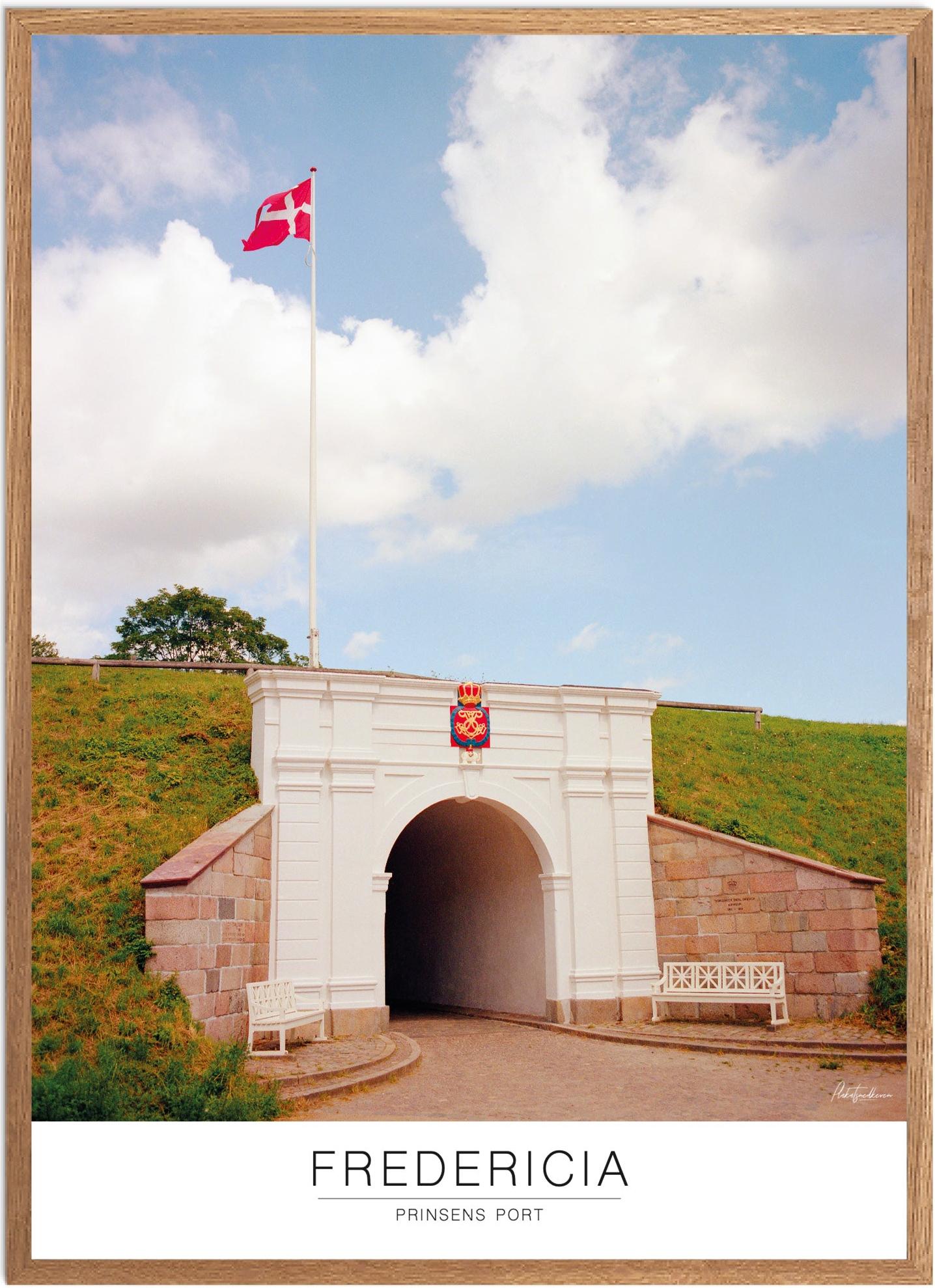 Plakat Fredericia | Tidløs Naturplakat til Dit Hjem