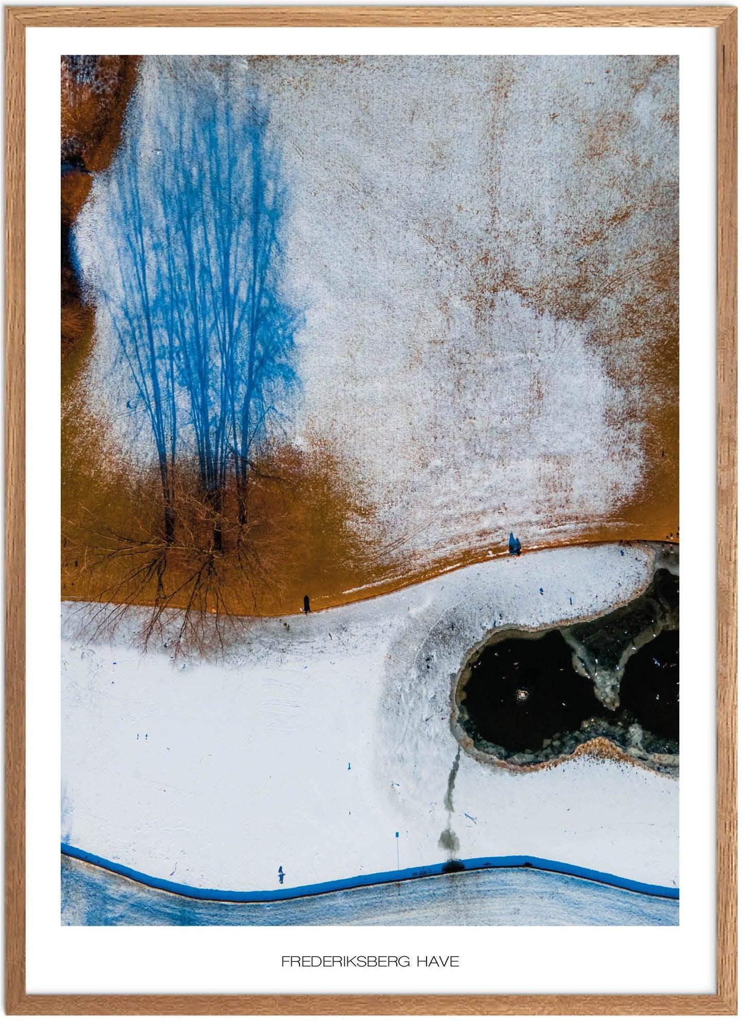 Plakat af Frederiksberg Have | Naturplakat fra København