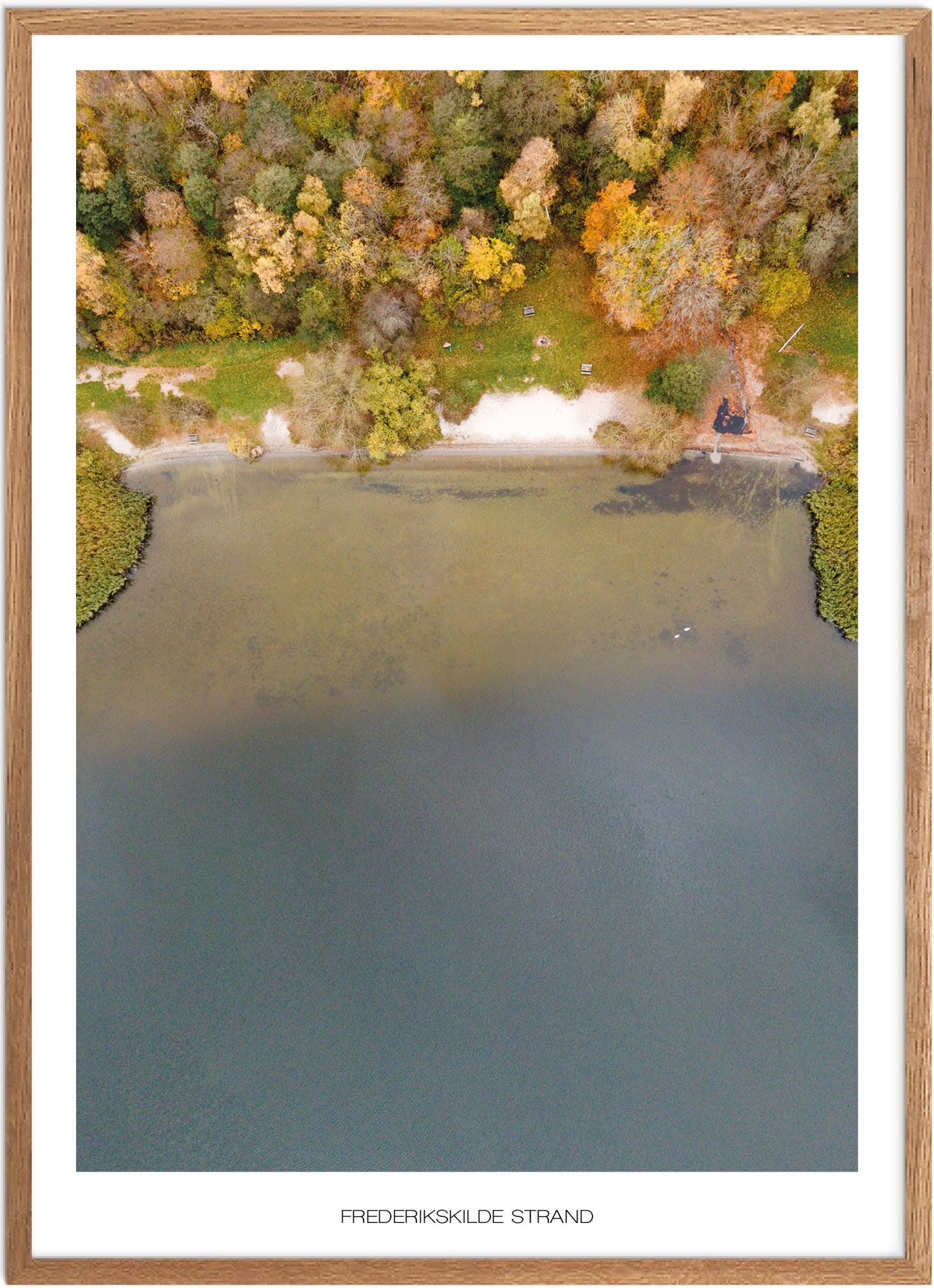 Plakat af Flommen | Naturplakat fra Plakatsnedkeren