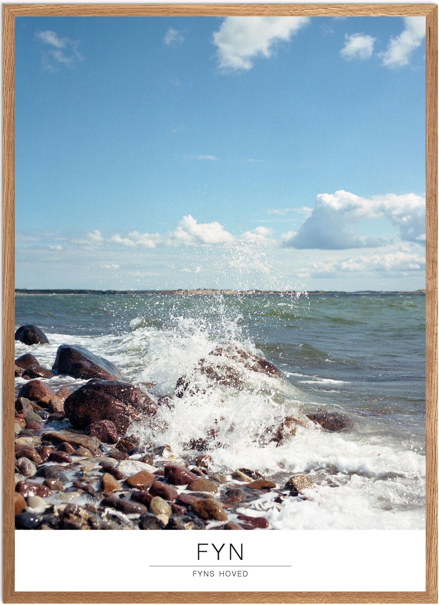 Plakat af Fyns Hoved | Smuk Naturplakat til Dit Hjem