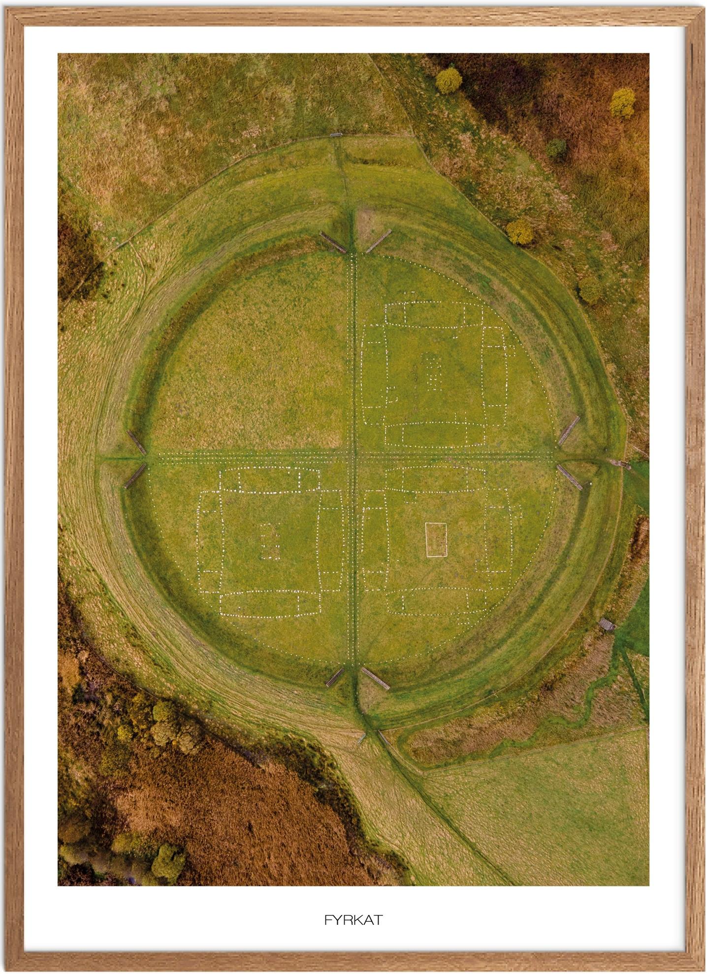 Fyrkat Plakat | Naturplakat fra Nordjylland | Plakatsnedkeren