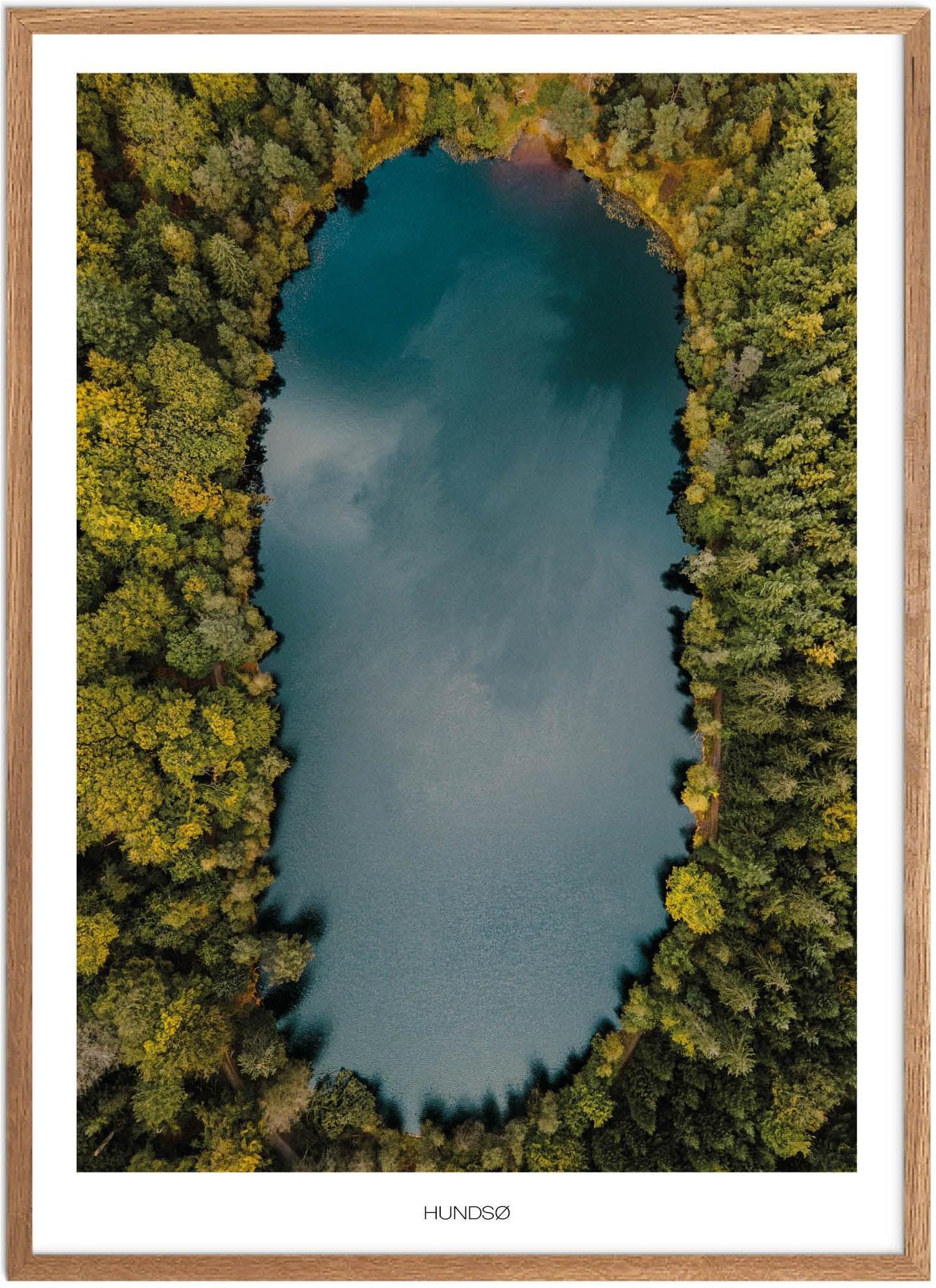 Hundsø Naturplakat | Plakat fra Østjylland | Plakatsnedkeren