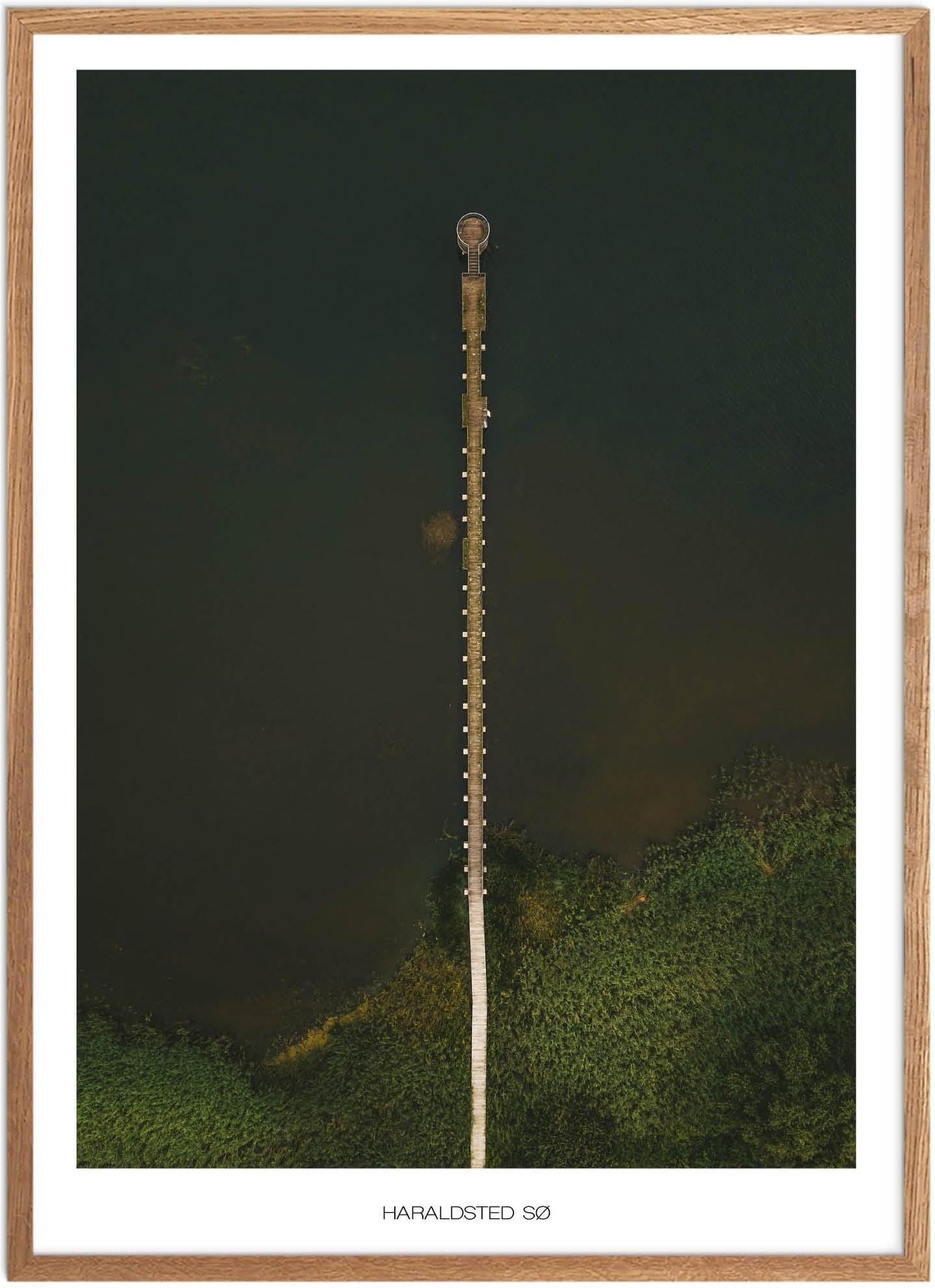 Plakat af Haraldsted Sø | Naturskøn Plakat til Vestsjælland