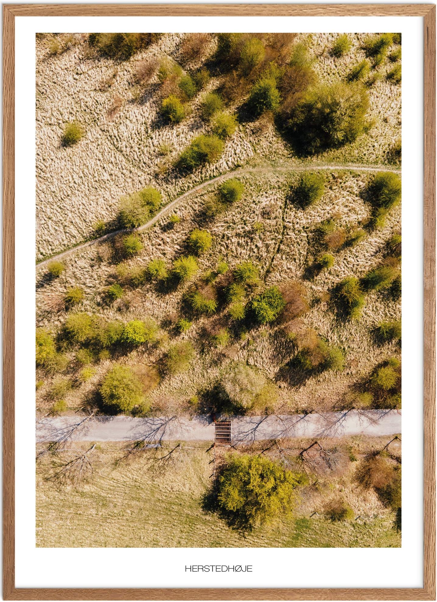 Herstedhøje Naturplakat - Smuk Plakat fra Plakatsnedkeren