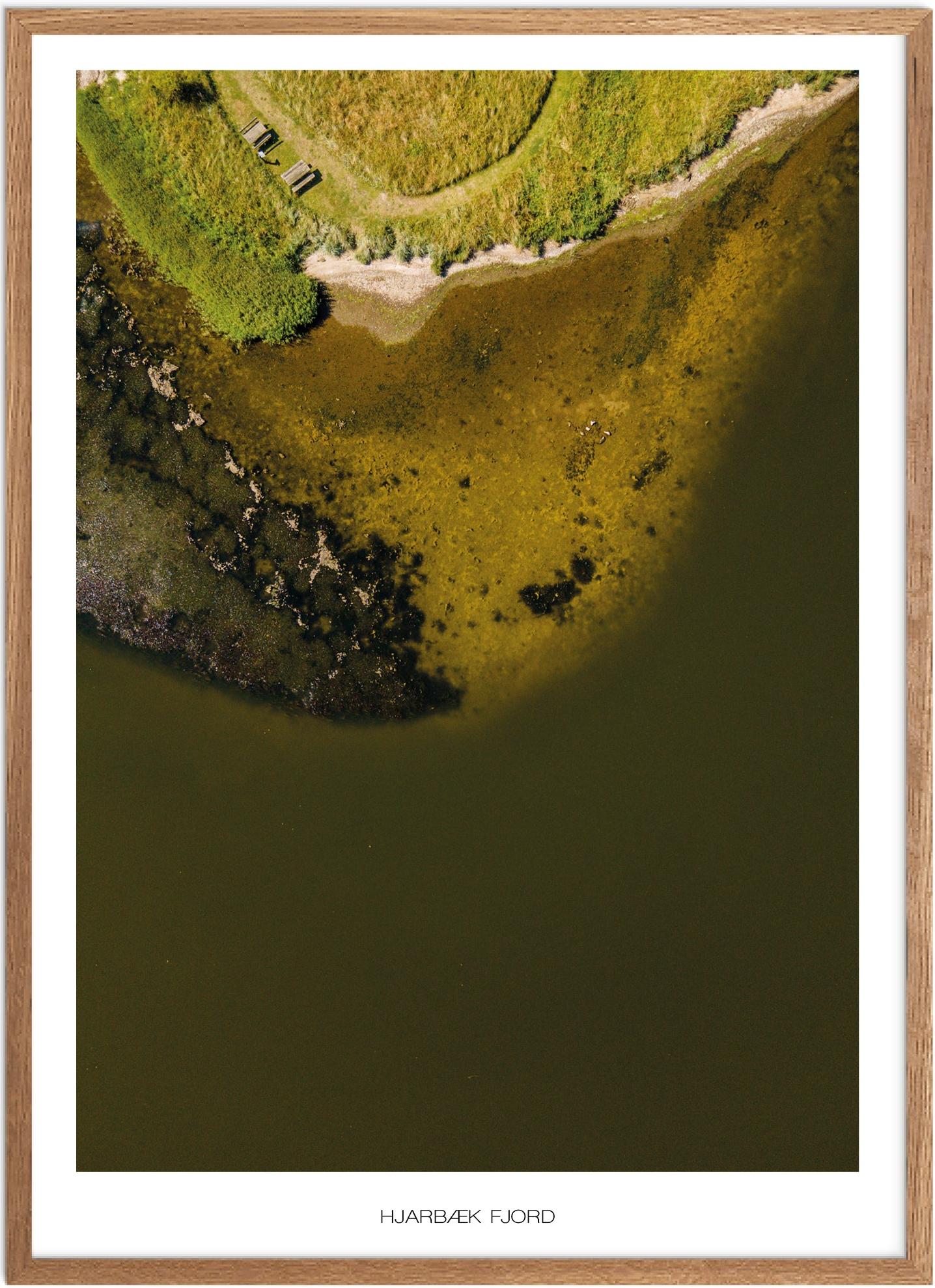 Hjarbæk Fjord Plakat | Naturplakat fra Plakatsnedkeren