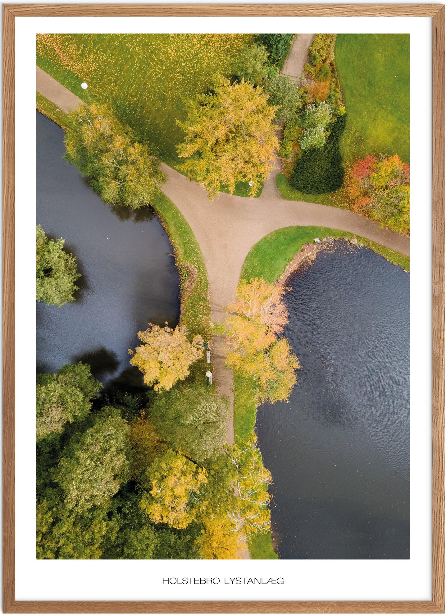 Holstebro Lystanlæg Plakat | Naturplakat fra Plakatsnedkeren