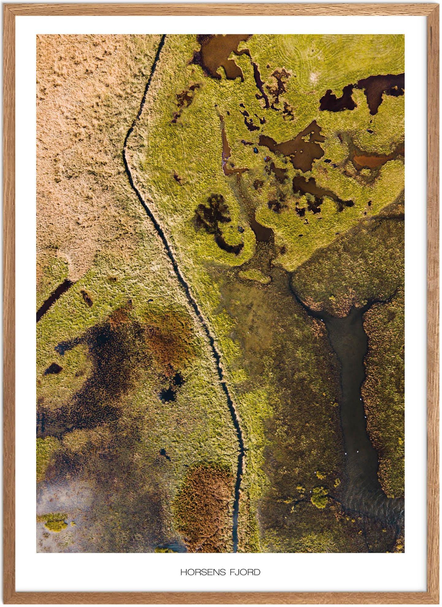 Plakat af Horsens Fjord | Naturplakat fra Østjylland